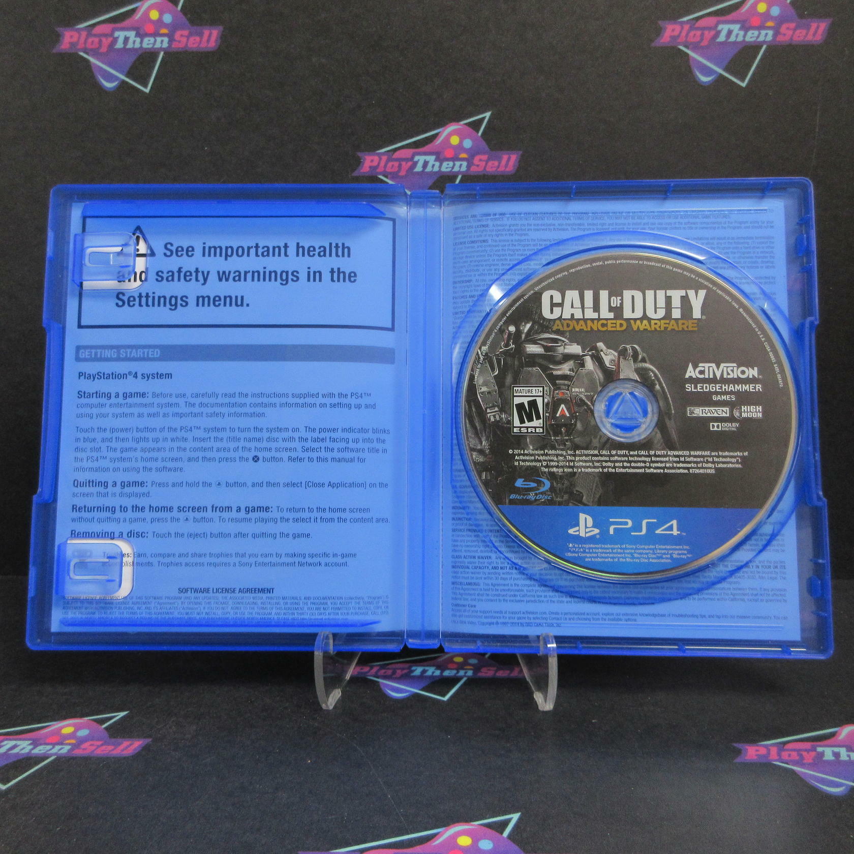 Call of Duty Advanced Warfare PS4 PlayStation 4 Complete - Very Good