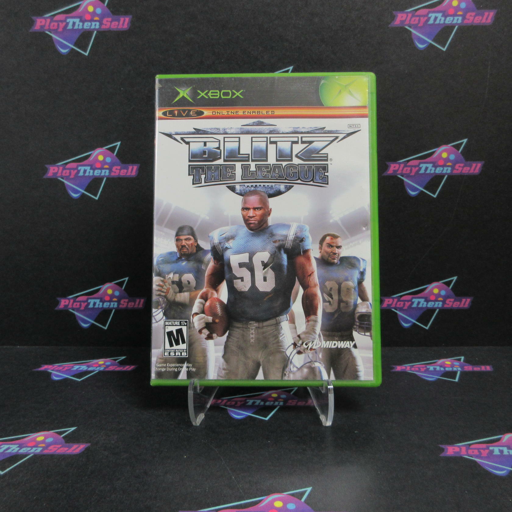 Blitz The League Xbox + Reg Card Complete - Very Good