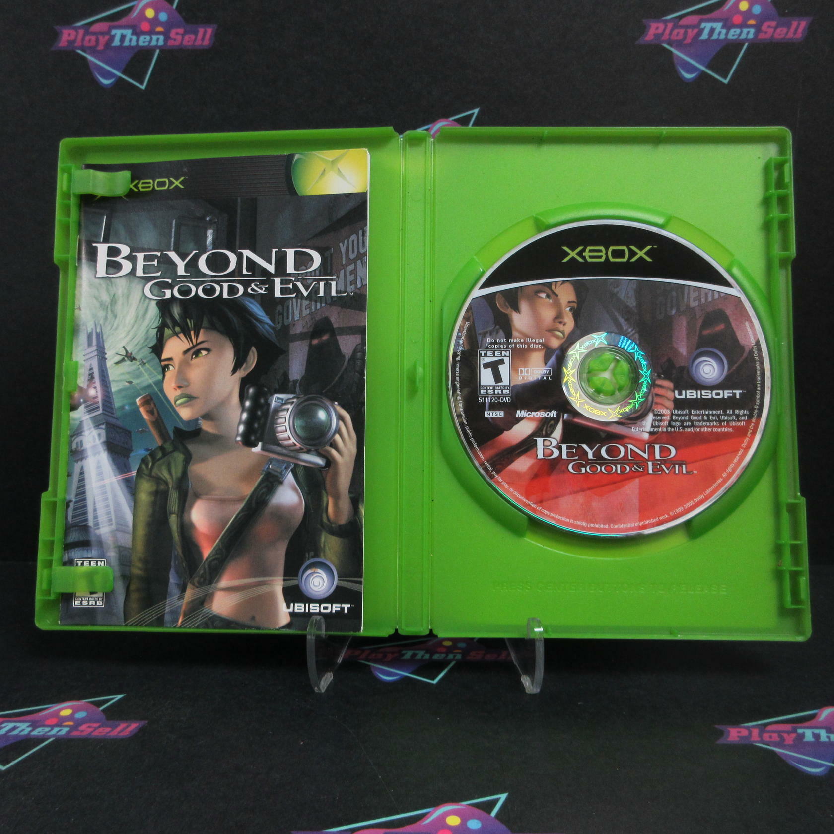 Beyond Good & Evil Xbox + Reg Card Complete - Very Good