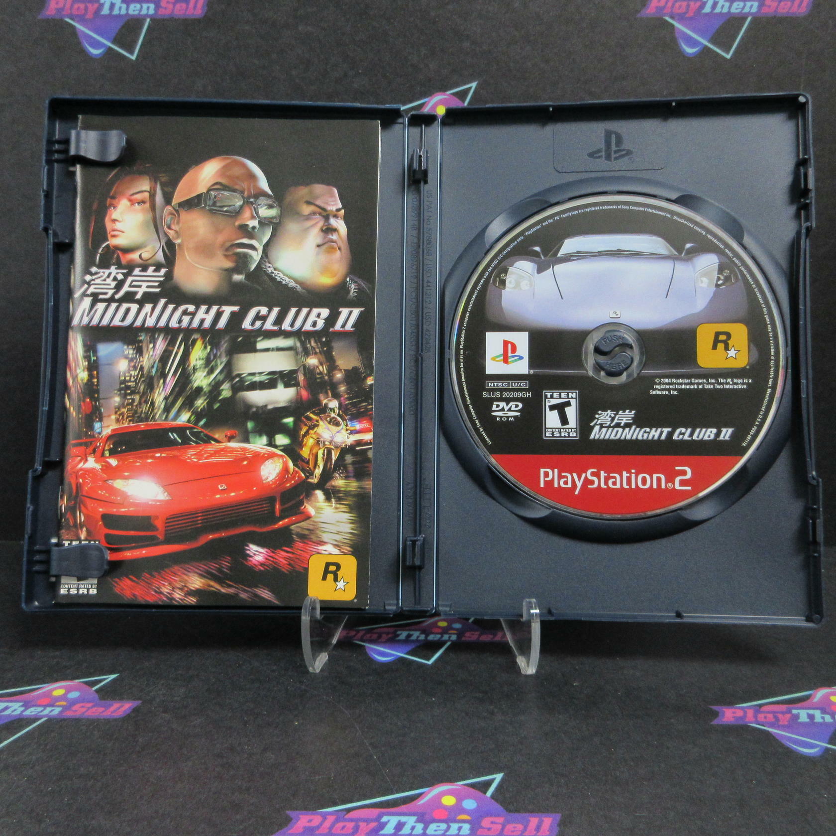 Midnight Club 2 PS2 PlayStation 2 GH + Reg Card Complete - Refurbished