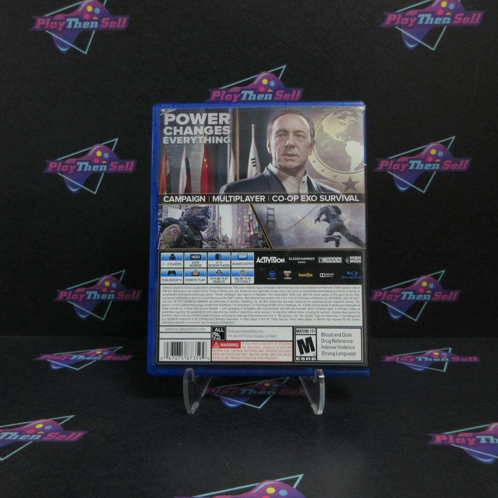 Call of Duty Advanced Warfare PS4 PlayStation 4 Complete - Very Good