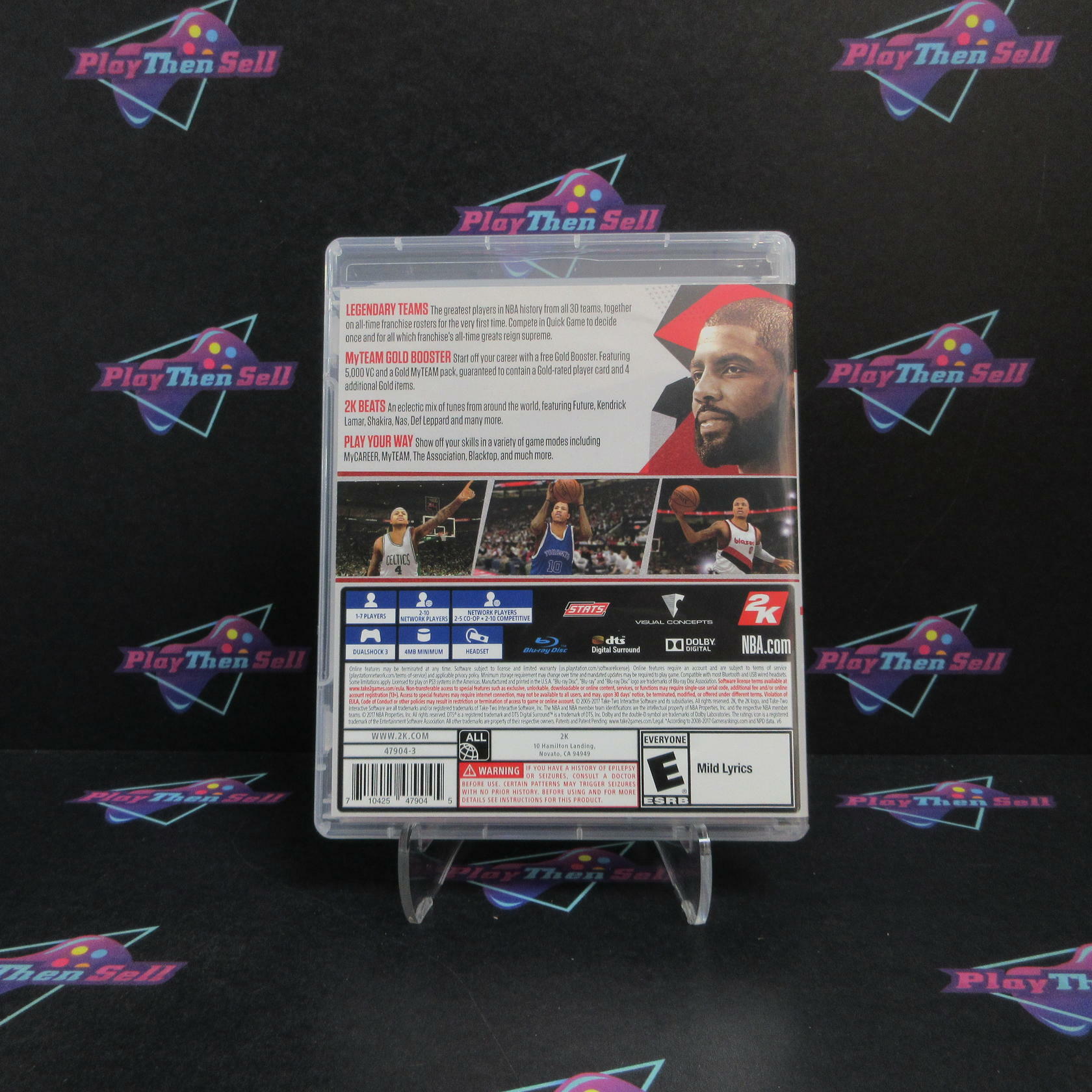 NBA 2K18 PS3 PlayStation 3 Complete - Refurbished