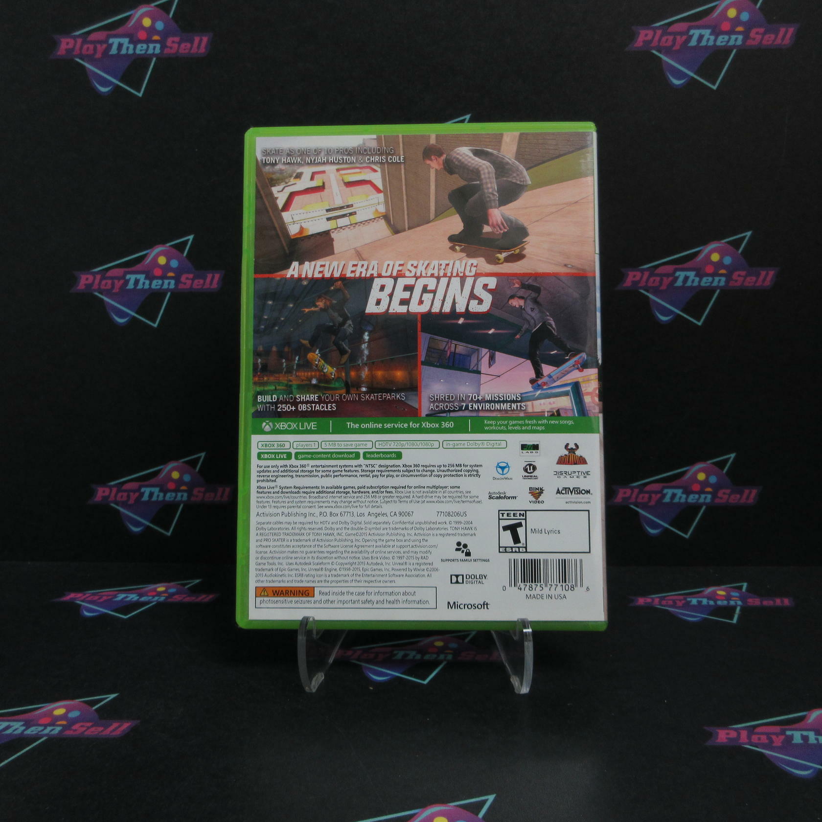 Tony Hawk Pro Skater 5 Xbox 360 Complete - Refurbished