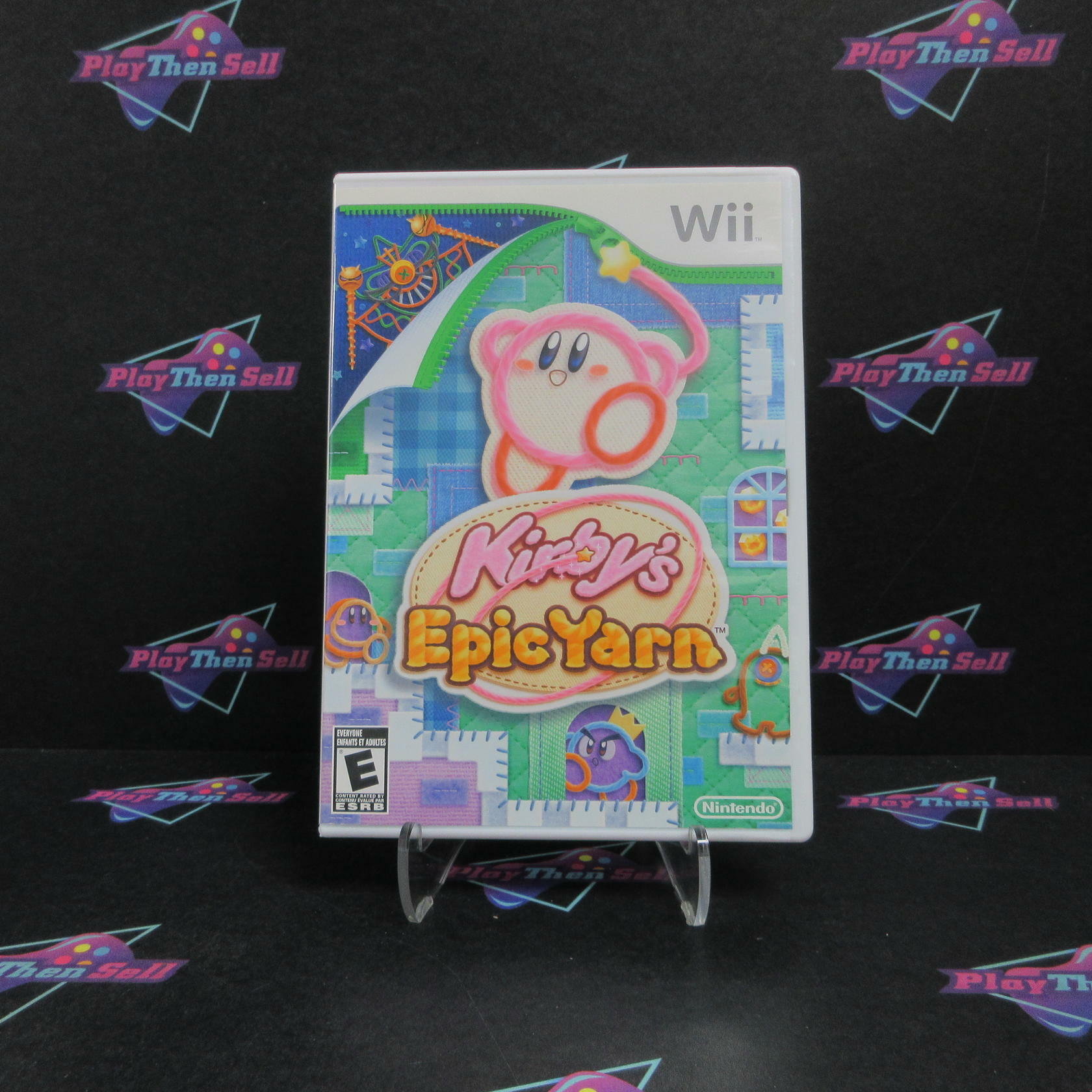 Kirby's Epic Yarn Nintendo Wii Complete - Refurbished
