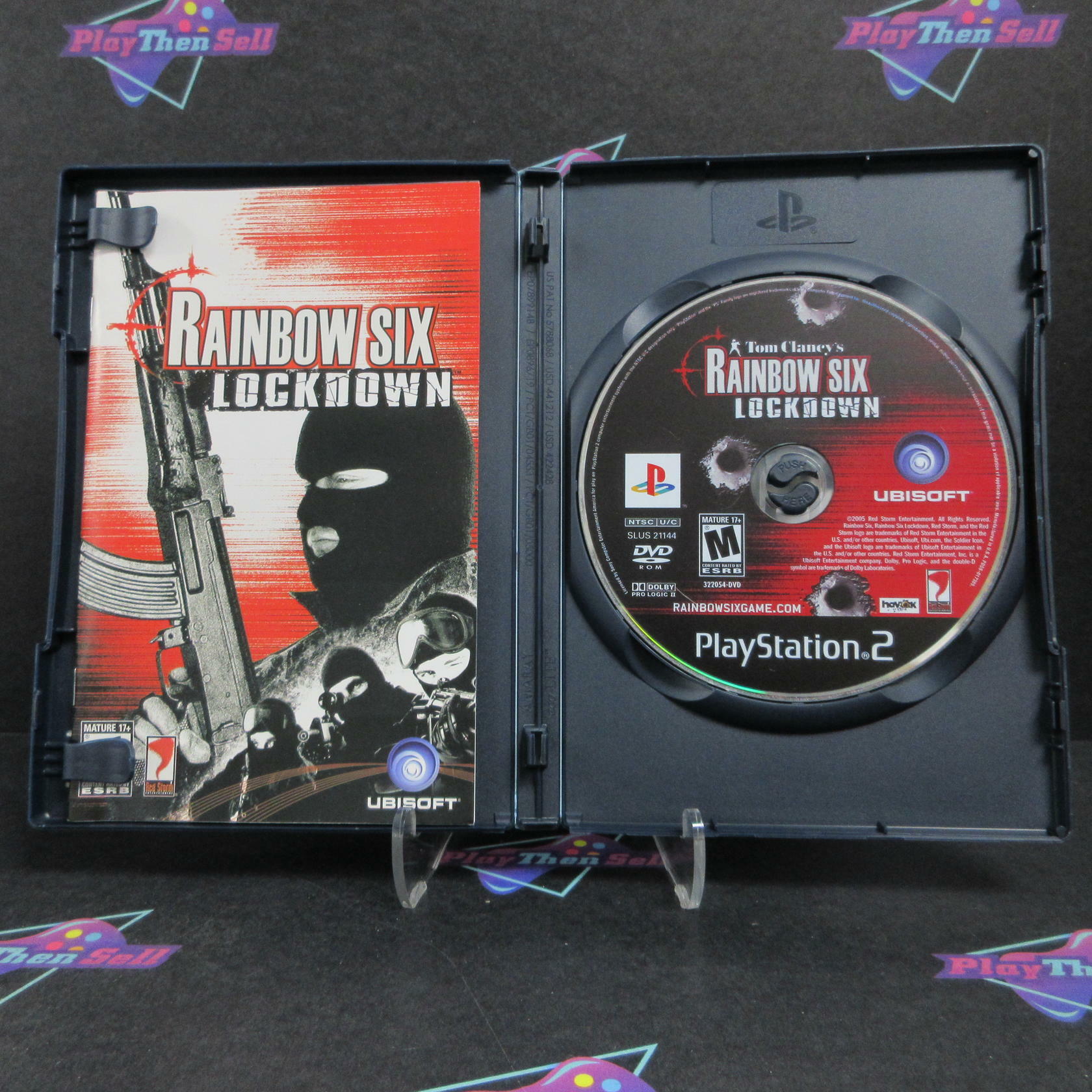 Tom Clancy's Rainbow Six Lockdown PS2 PlayStation 2 Complete - Refurbished
