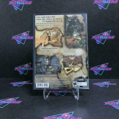 God of War PS2 PlayStation 2 + Reg Card Complete - Refurbished