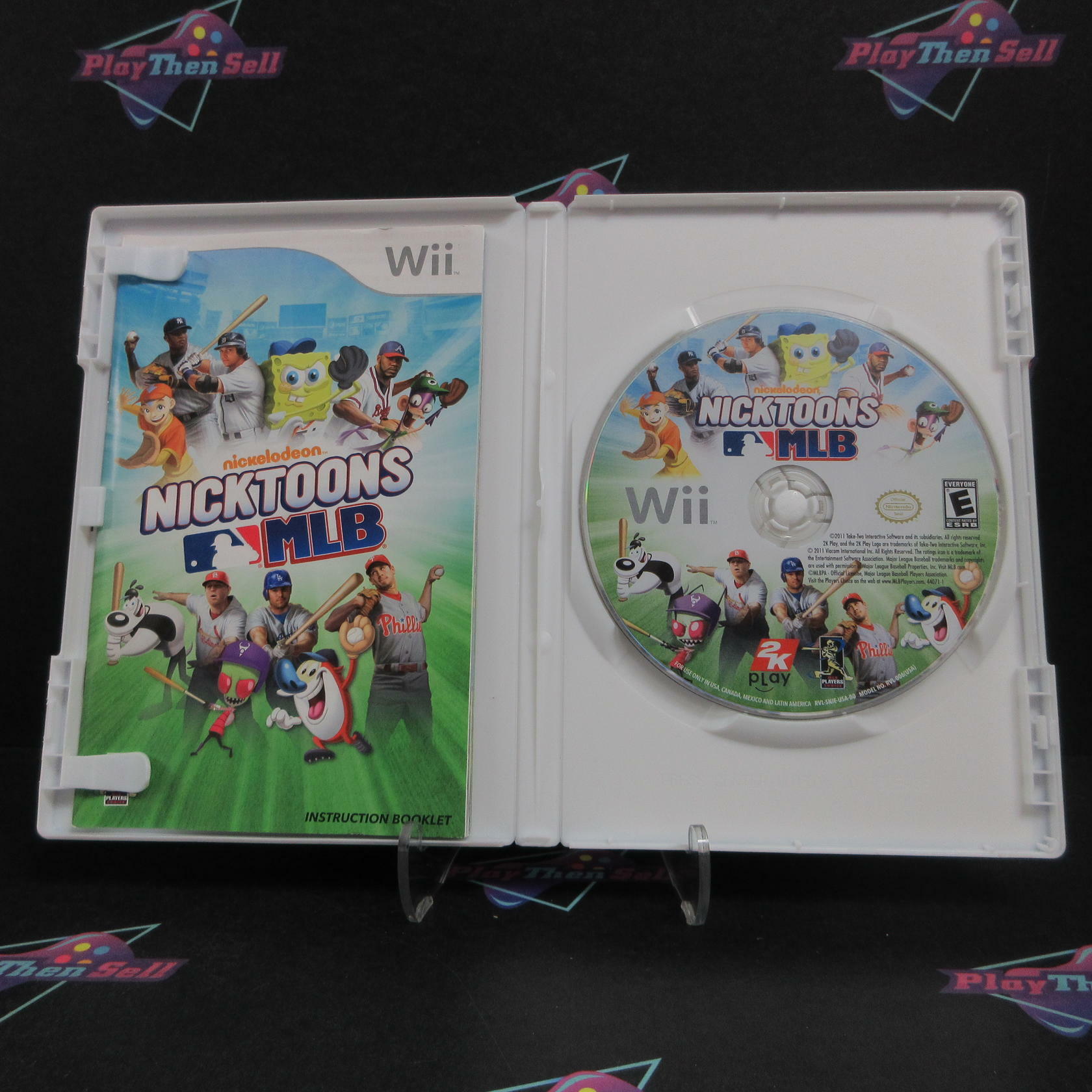 Nicktoons MLB Nintendo Wii Complete - Refurbished
