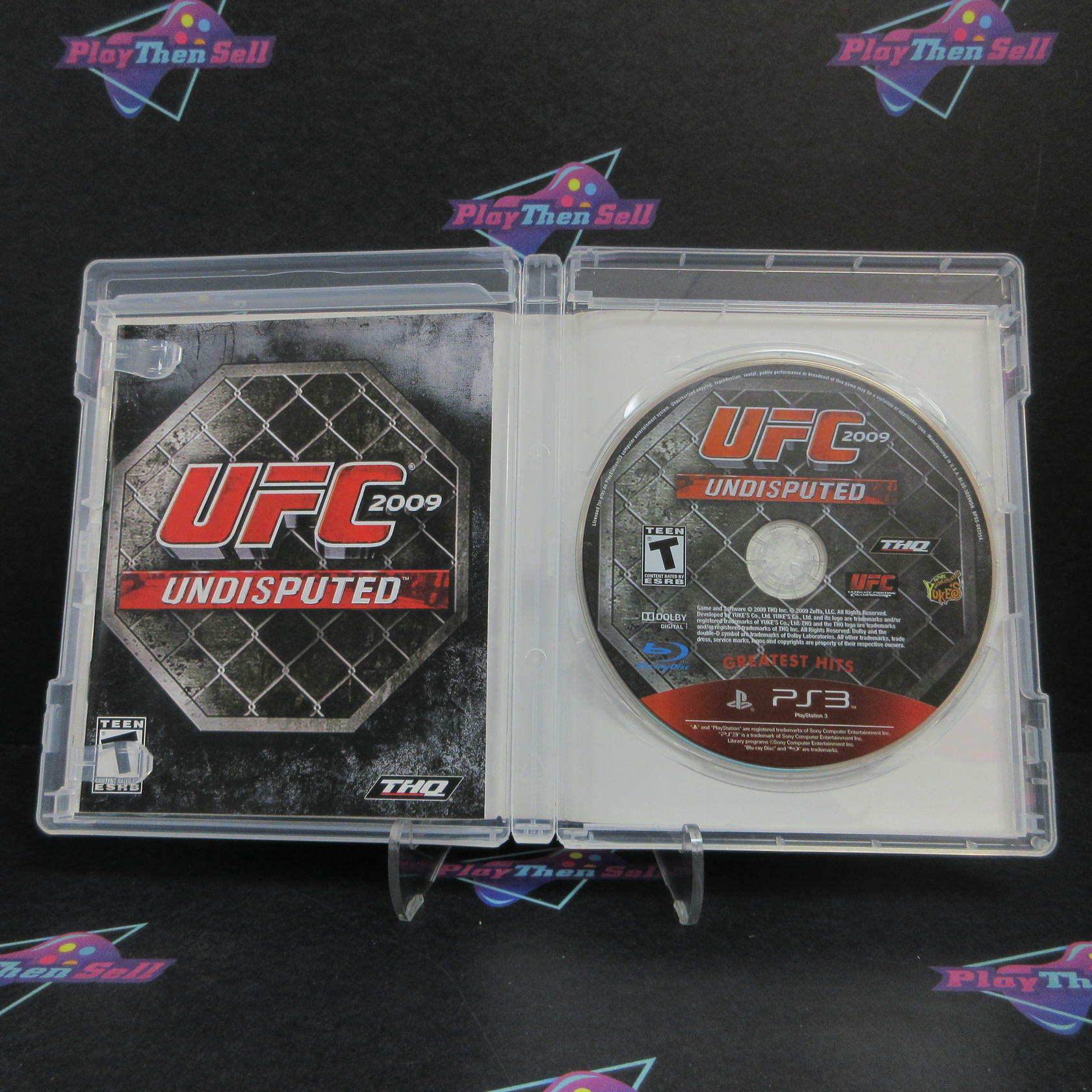 UFC 2009 Undisputed PS3 PlayStation 3 GH Complete - Refurbished