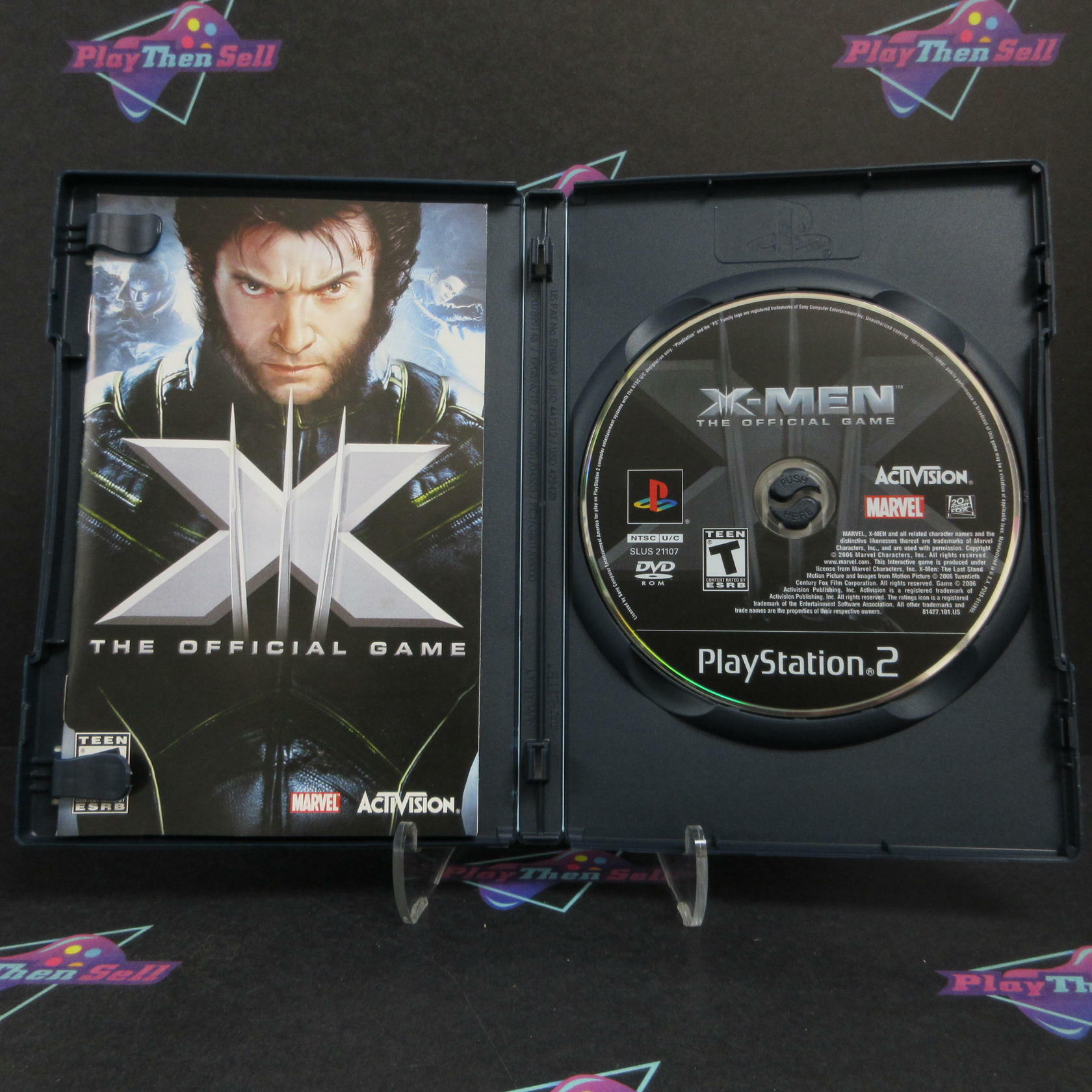 X-Men The Official Game PS2 PlayStation 2 Complete - Refurbished