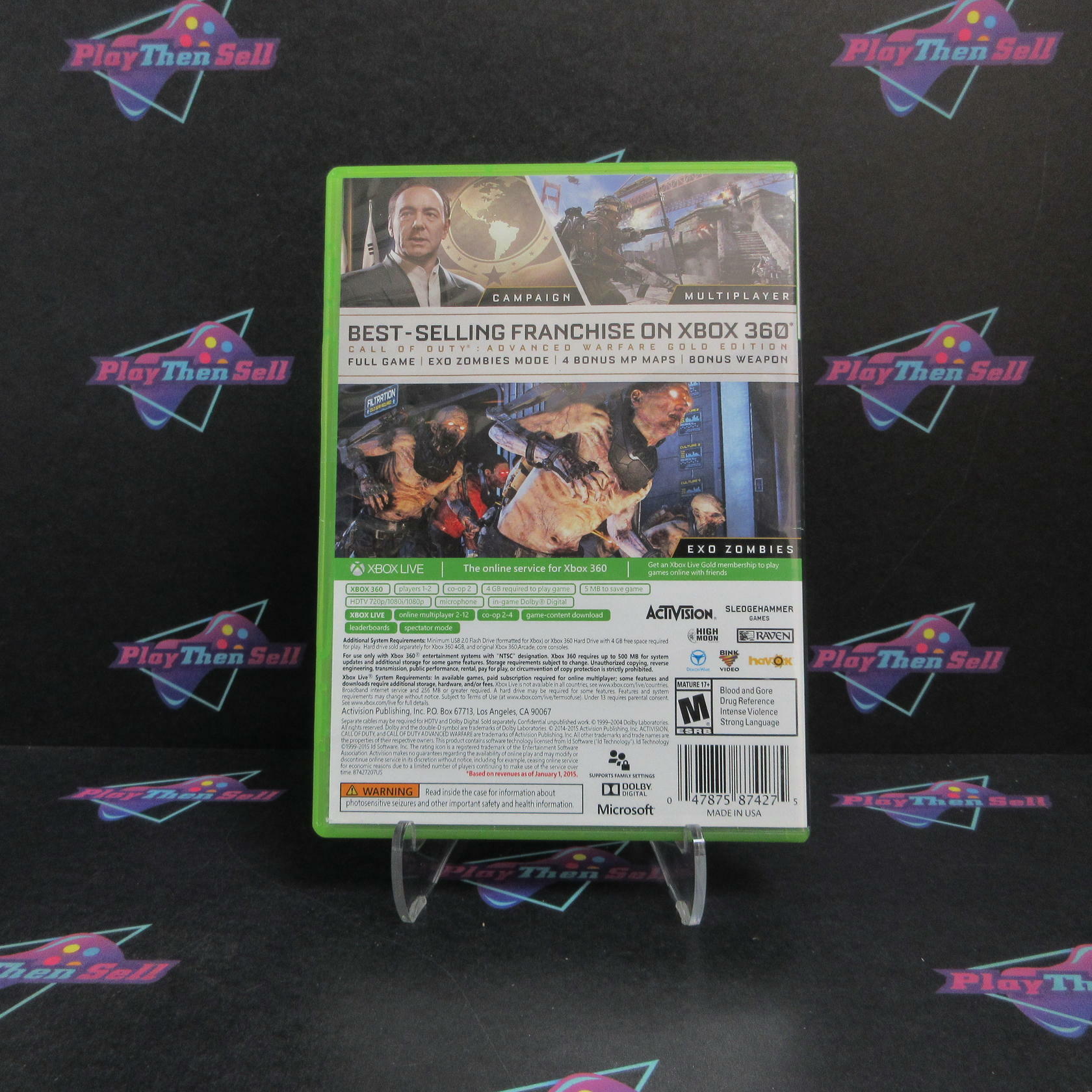 Call of Duty Advanced Warfare Gold Edition Xbox 360 Complete - Refurbished