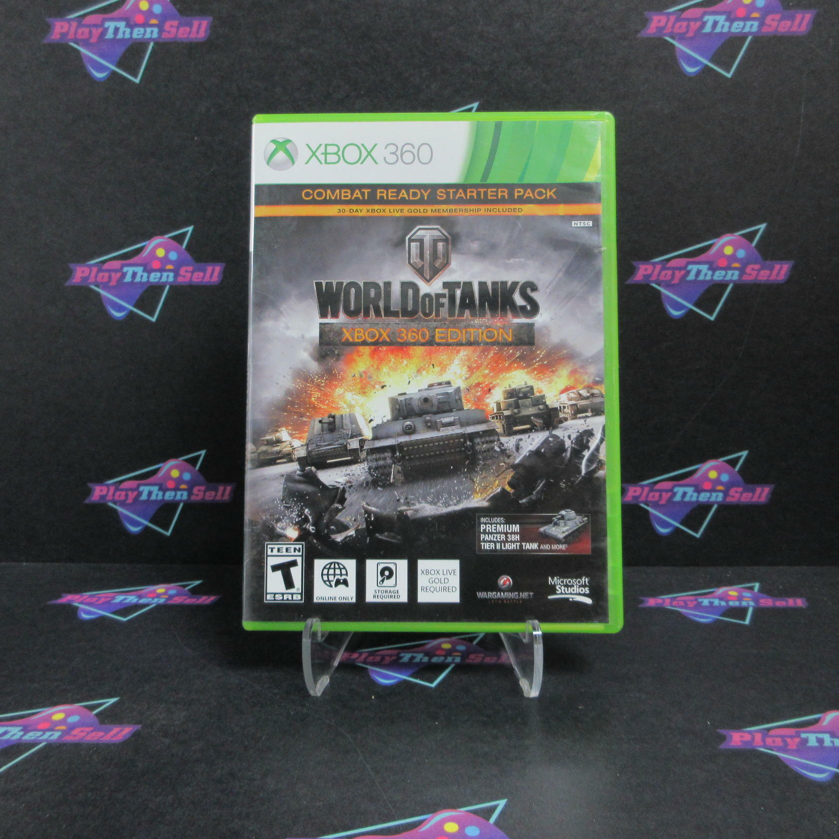 World of Tanks Combat Ready Starter Pack Xbox 360 Complete - Very Good