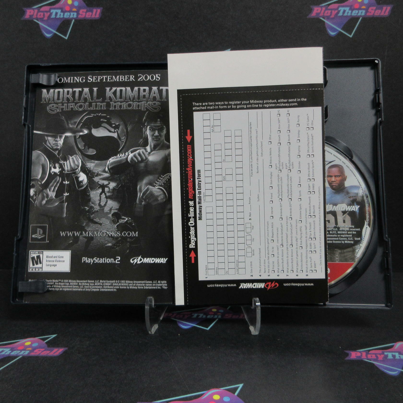 Blitz The League PS2 PlayStation 2 GH + Reg Card Complete - Very Good