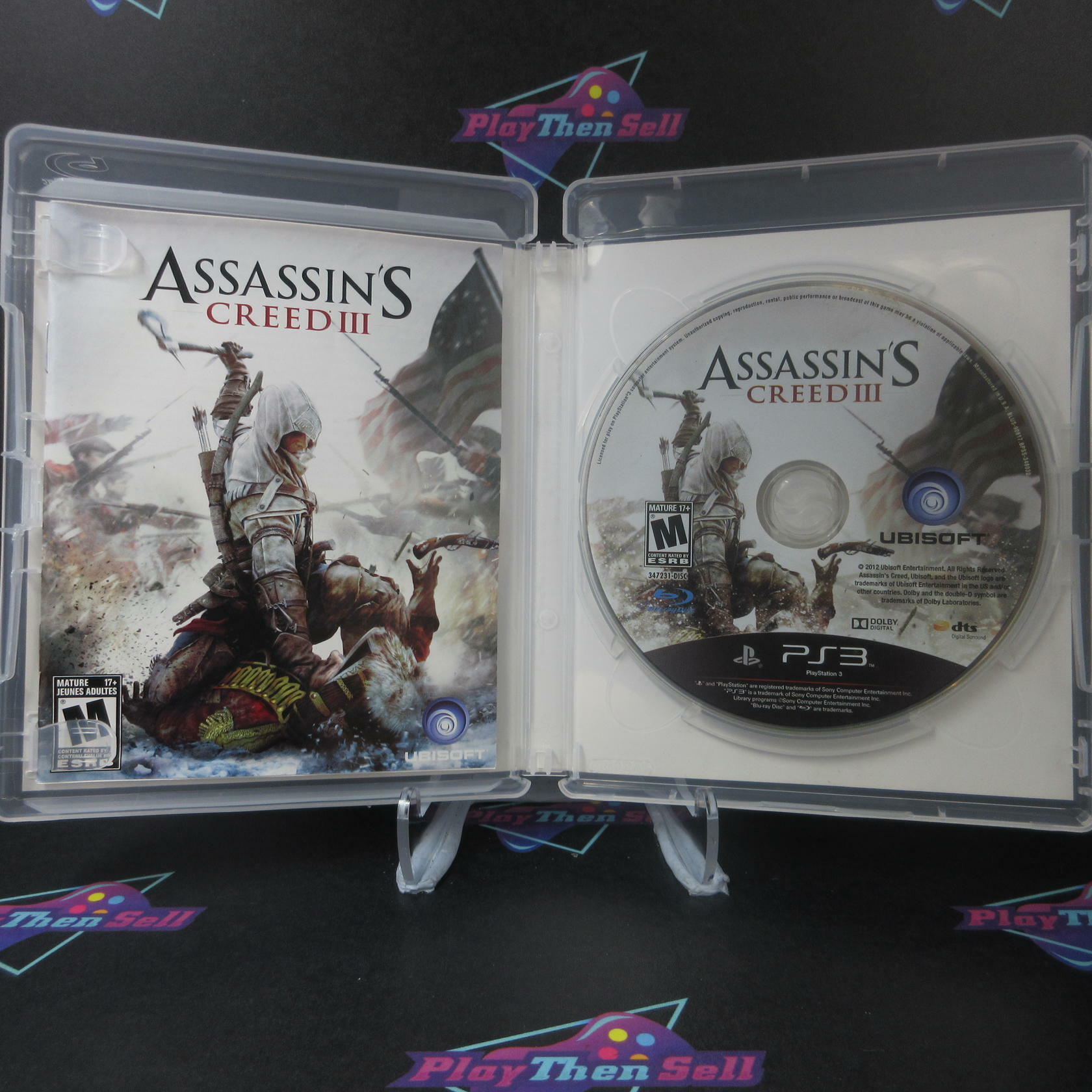 Assassin's Creed III PS3 PlayStation 3 Complete - Very Good