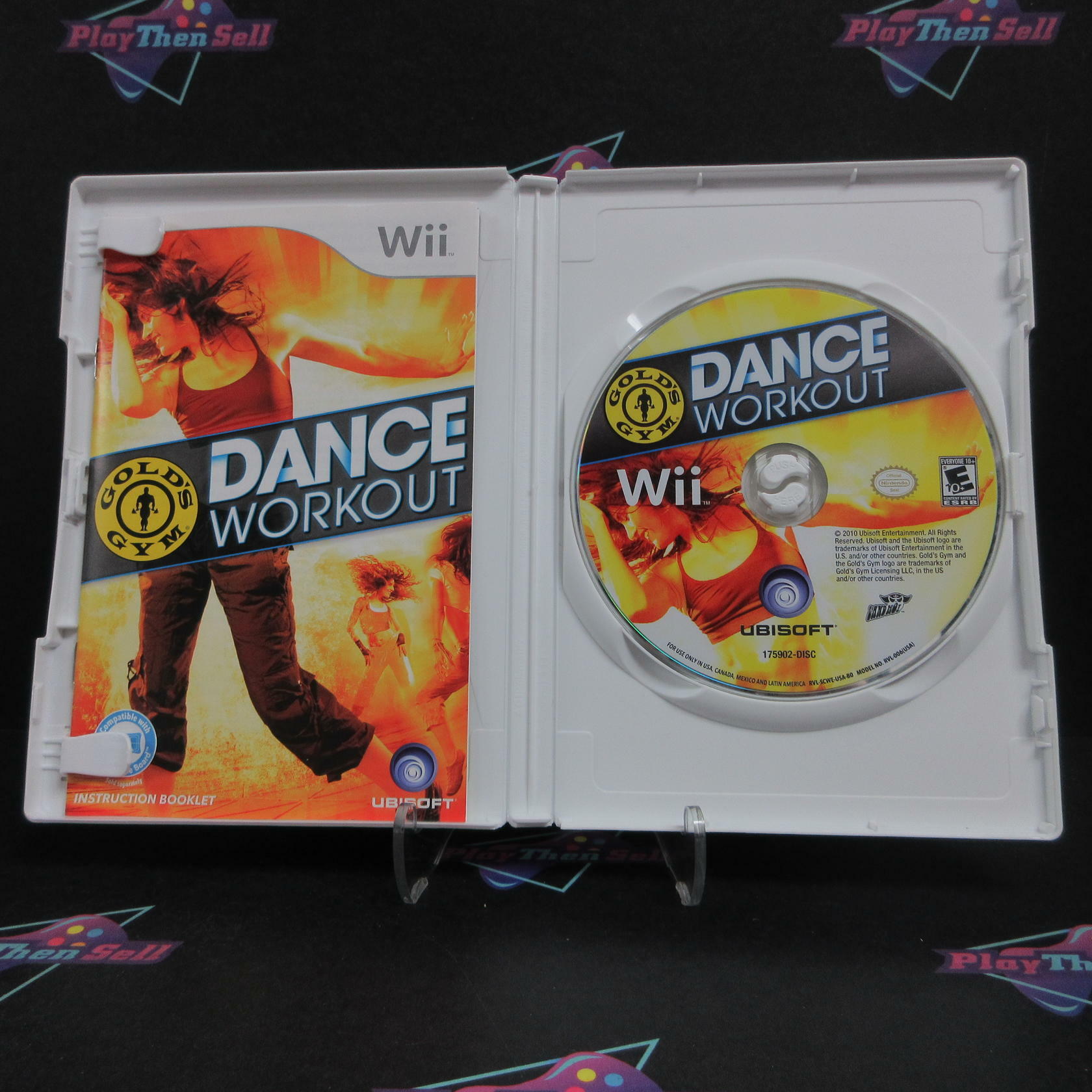 Gold's Gym Dance Workout Nintendo Wii Complete - Very Good