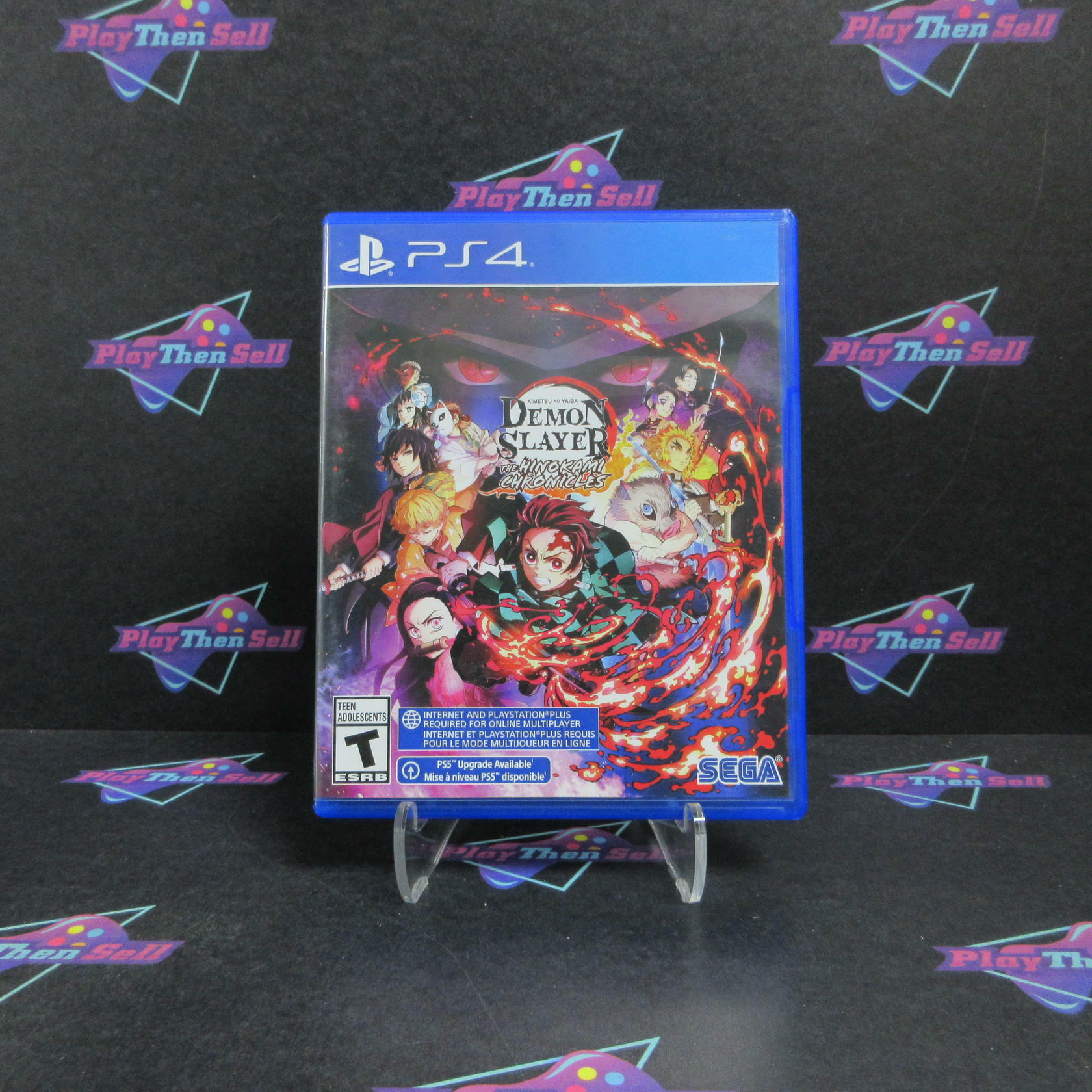 Demon Slayer The Hinokami Chronicles PS4 PlayStation 4 Complete - Very Good