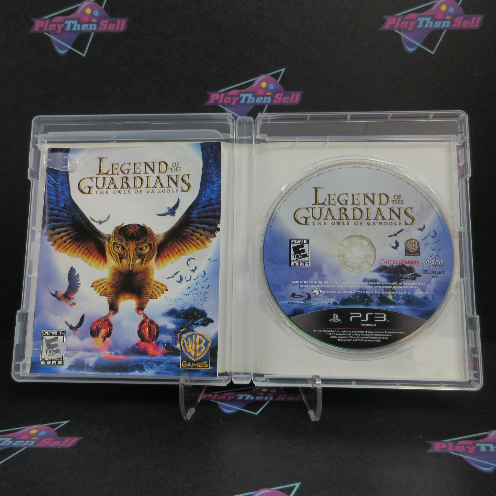Legend of the Guardians Owls of Ga'Hoole PS3 PlayStation 3 Complete - Refurbished
