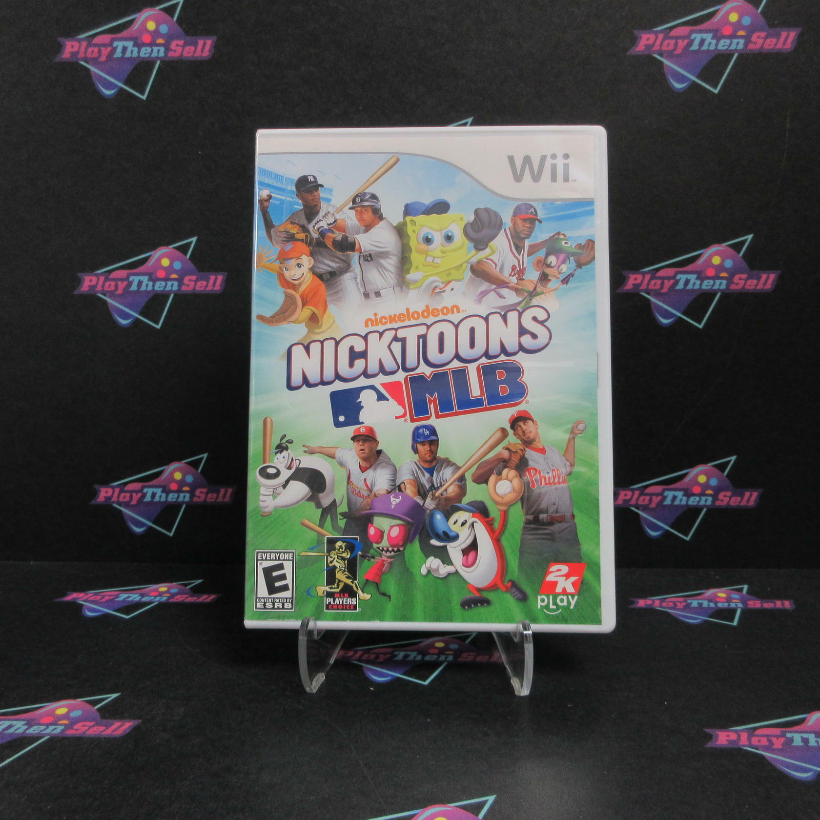 Nicktoons MLB Nintendo Wii Complete - Refurbished