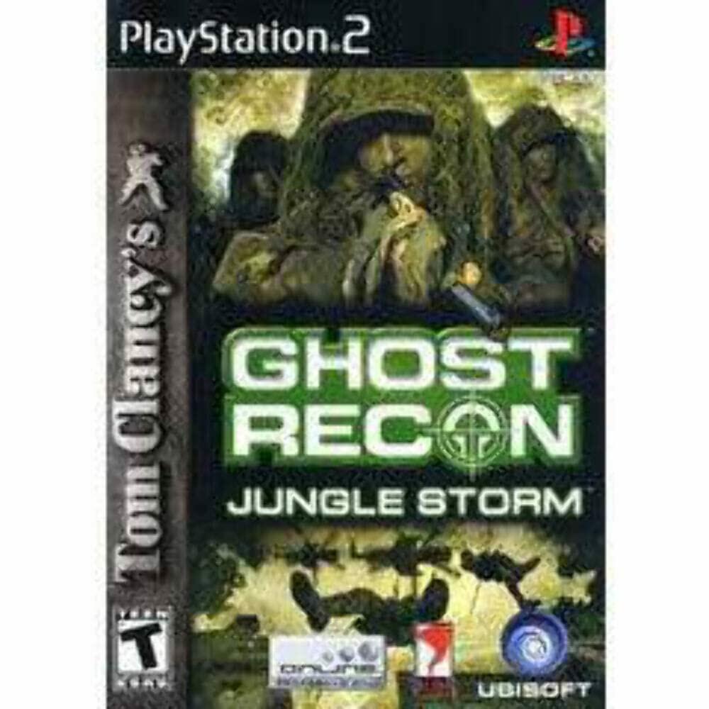 Tom Clancy's Ghost Recon Jungle Storm PS2 PlayStation 2 + Reg Card - Refurbished