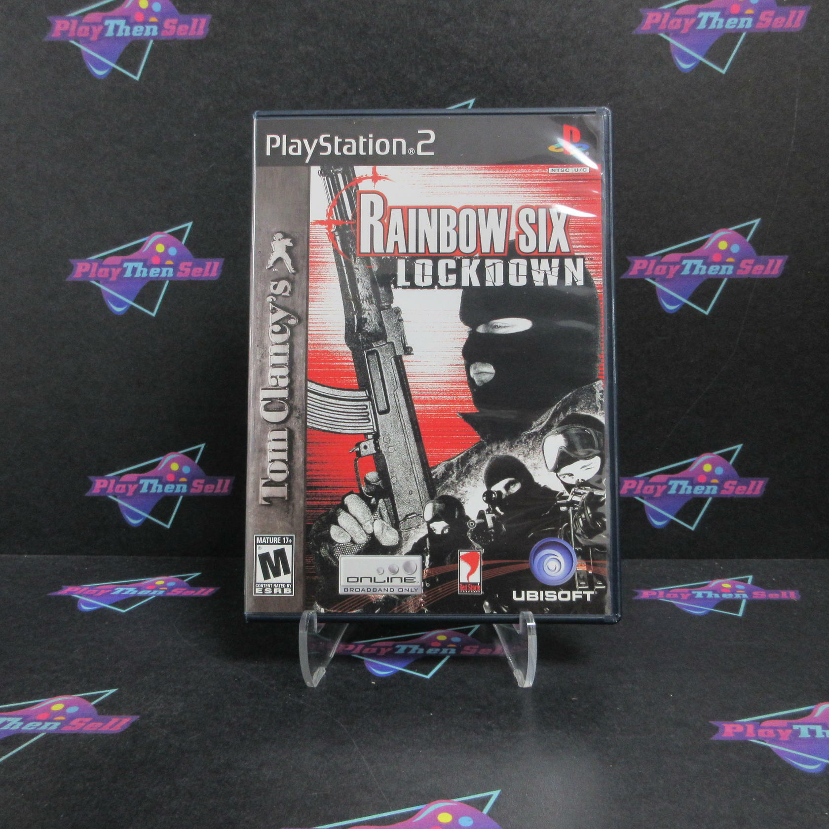 Tom Clancy's Rainbow Six Lockdown PS2 PlayStation 2 Complete - Refurbished