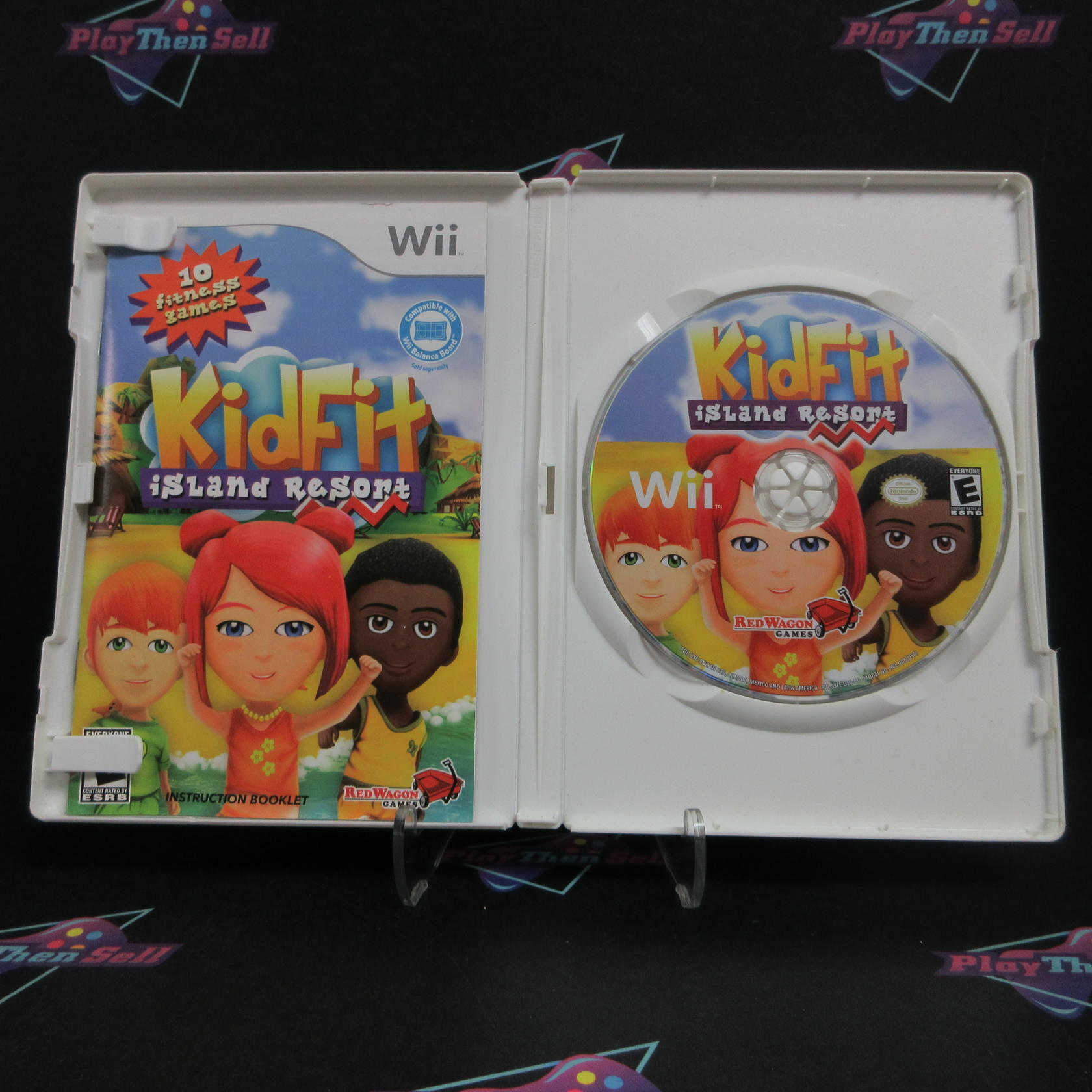 Kid Fit Island Resort Nintendo Wii Complete - Very Good