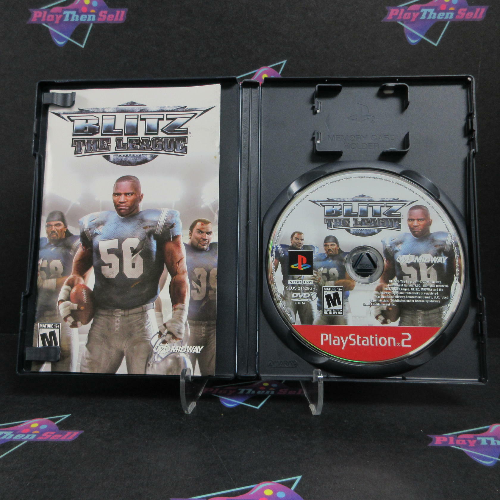 Blitz The League PS2 PlayStation 2 GH + Reg Card Complete - Very Good