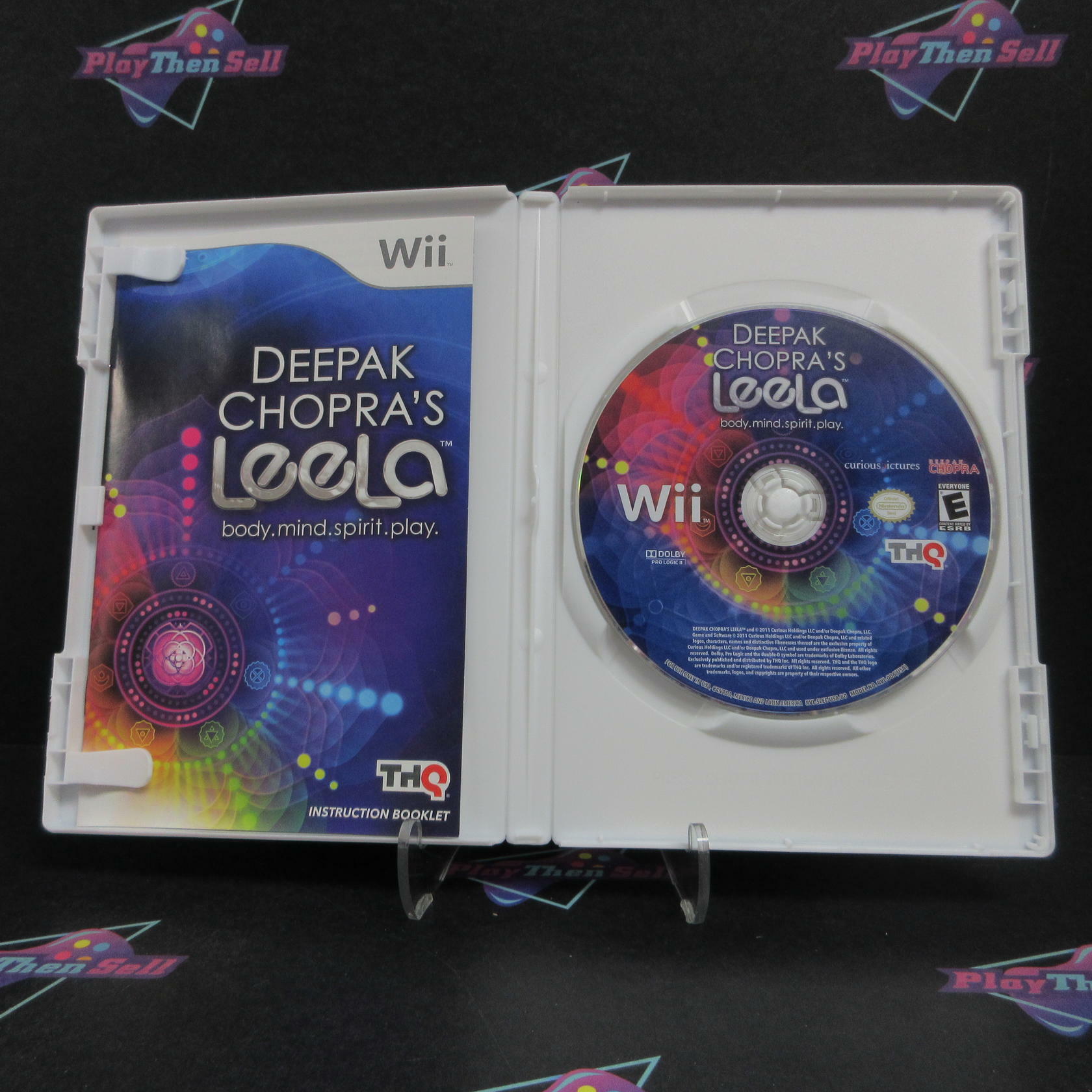 Deepak Chopra's Leela Nintendo Wii Complete - Refurbished