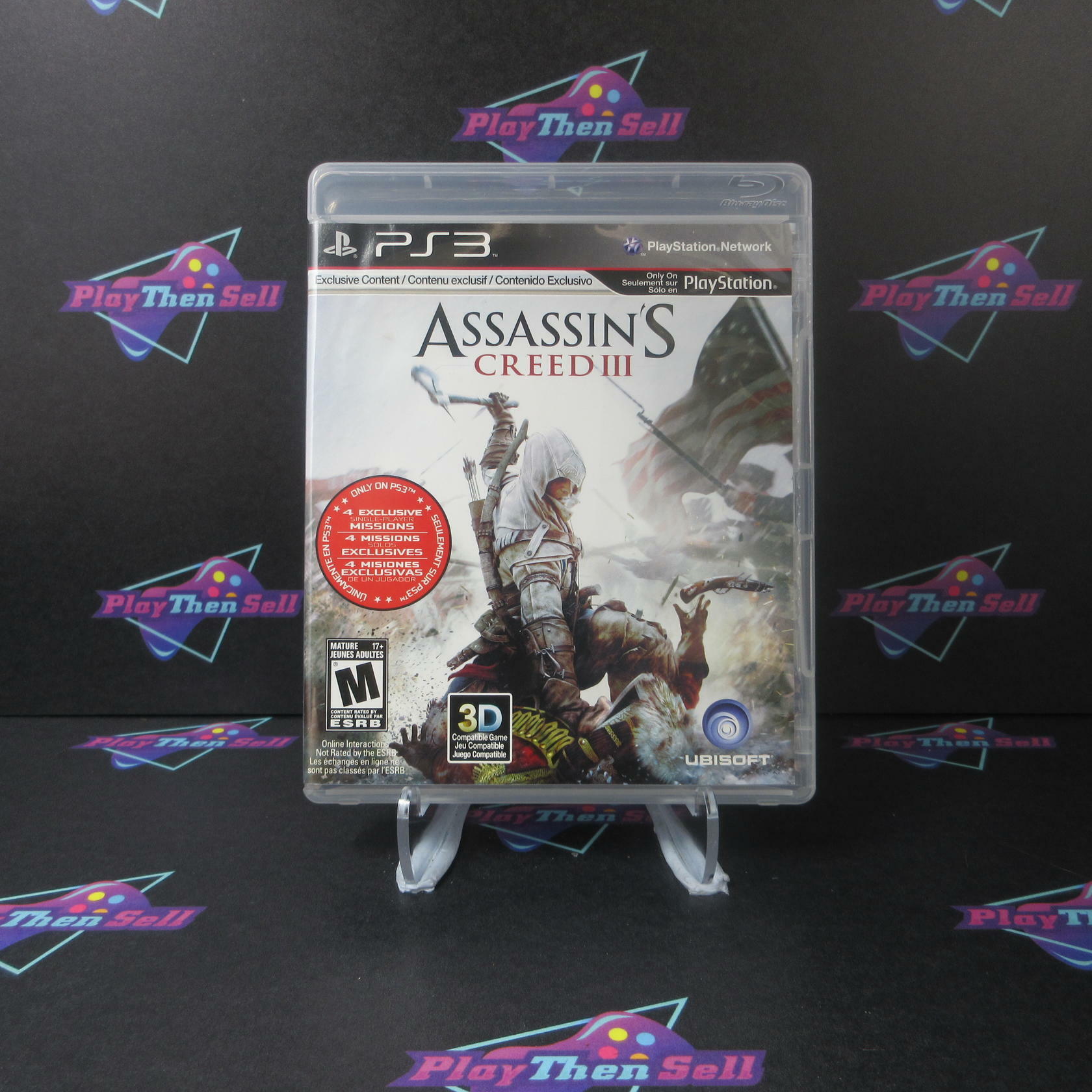 Assassin's Creed III PS3 PlayStation 3 Complete - Very Good