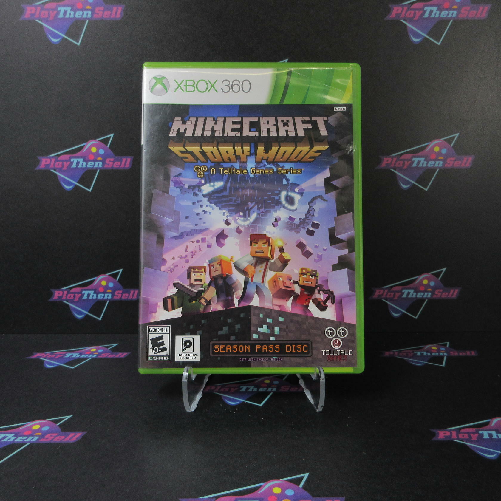 Minecraft Story Mode Season Disc Xbox 360 Complete - Very Good