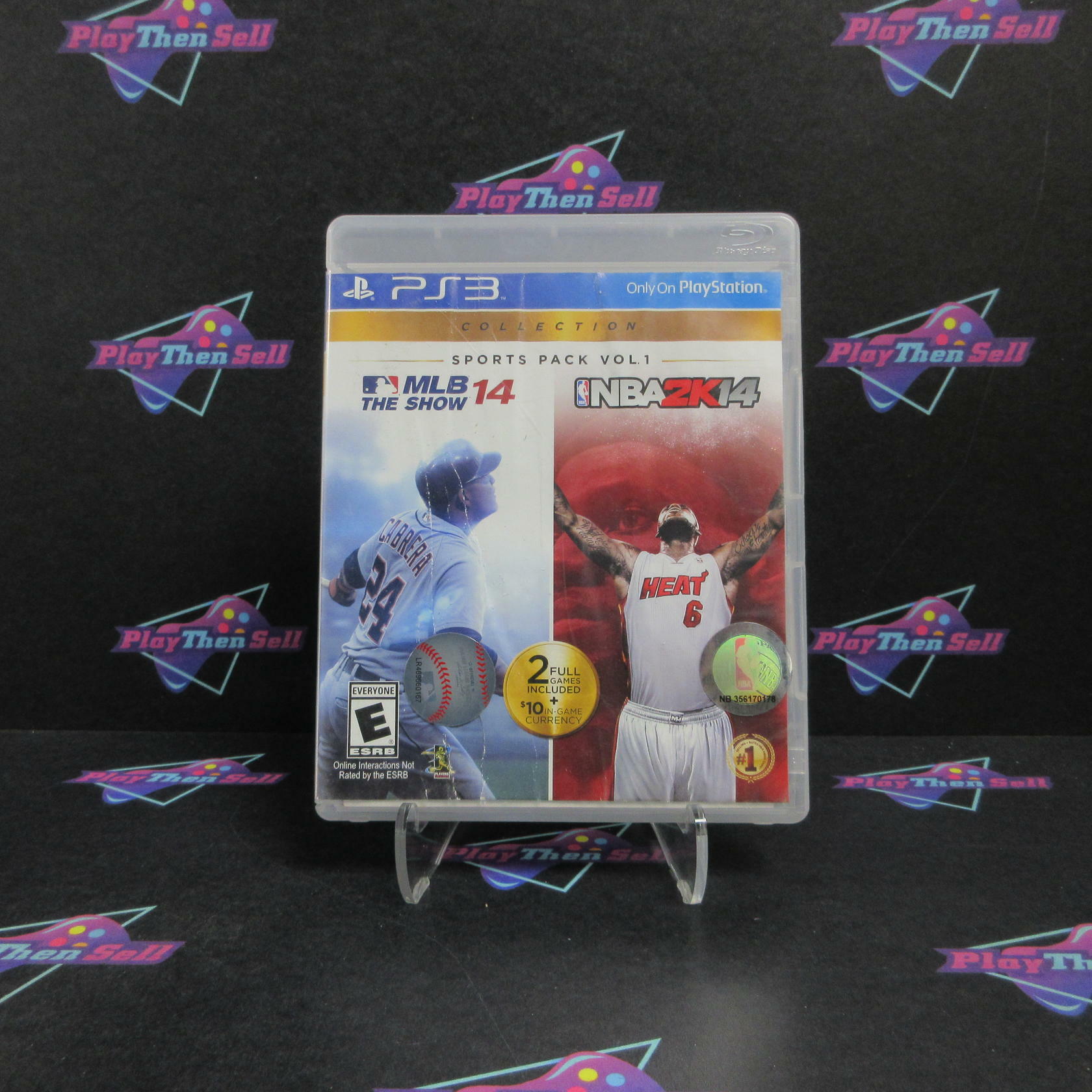Sports Pack Vol 1 MLB 14 The Show/NBA2K14 PS3 PlayStation 3 Complete - Very Good