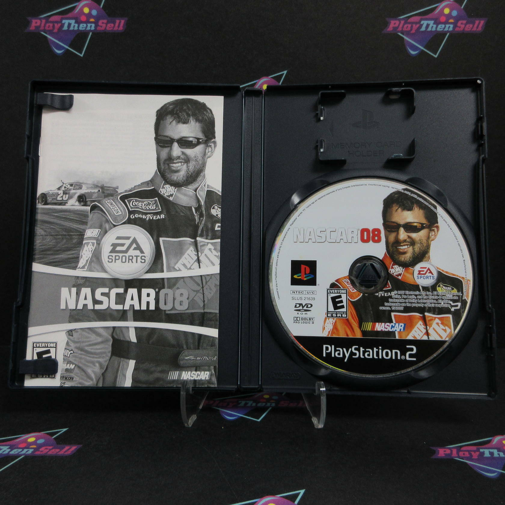 NASCAR 2008 Limited Edition PS2 PlayStation 2 + Sleeve Complete - Refurbished