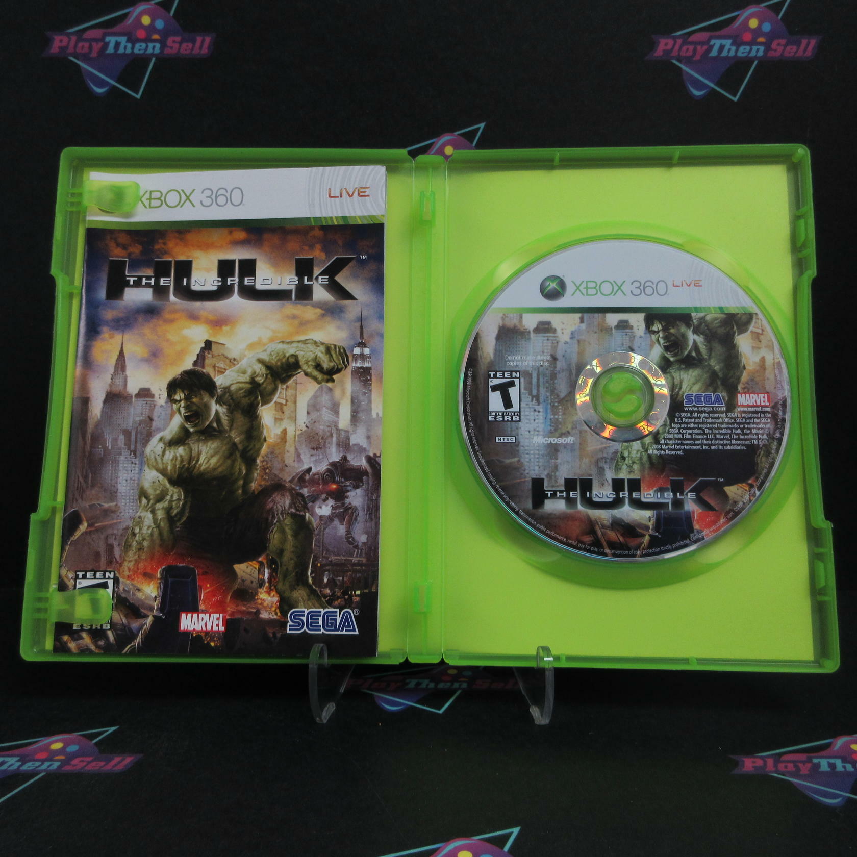 The Incredible Hulk Xbox 360 Complete - Excellent