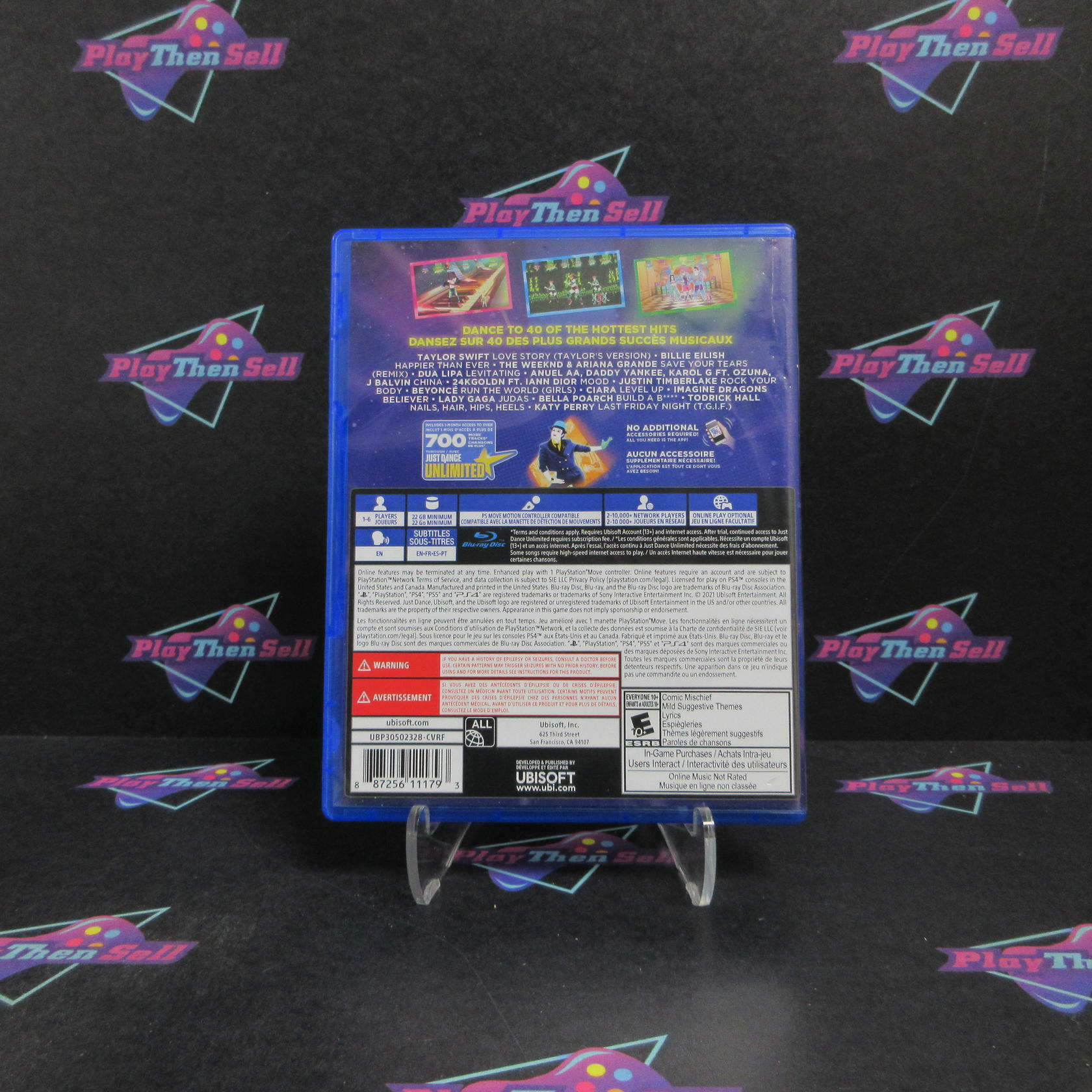 Just Dance 2022 PS4 PlayStation 4 Complete - Very Good