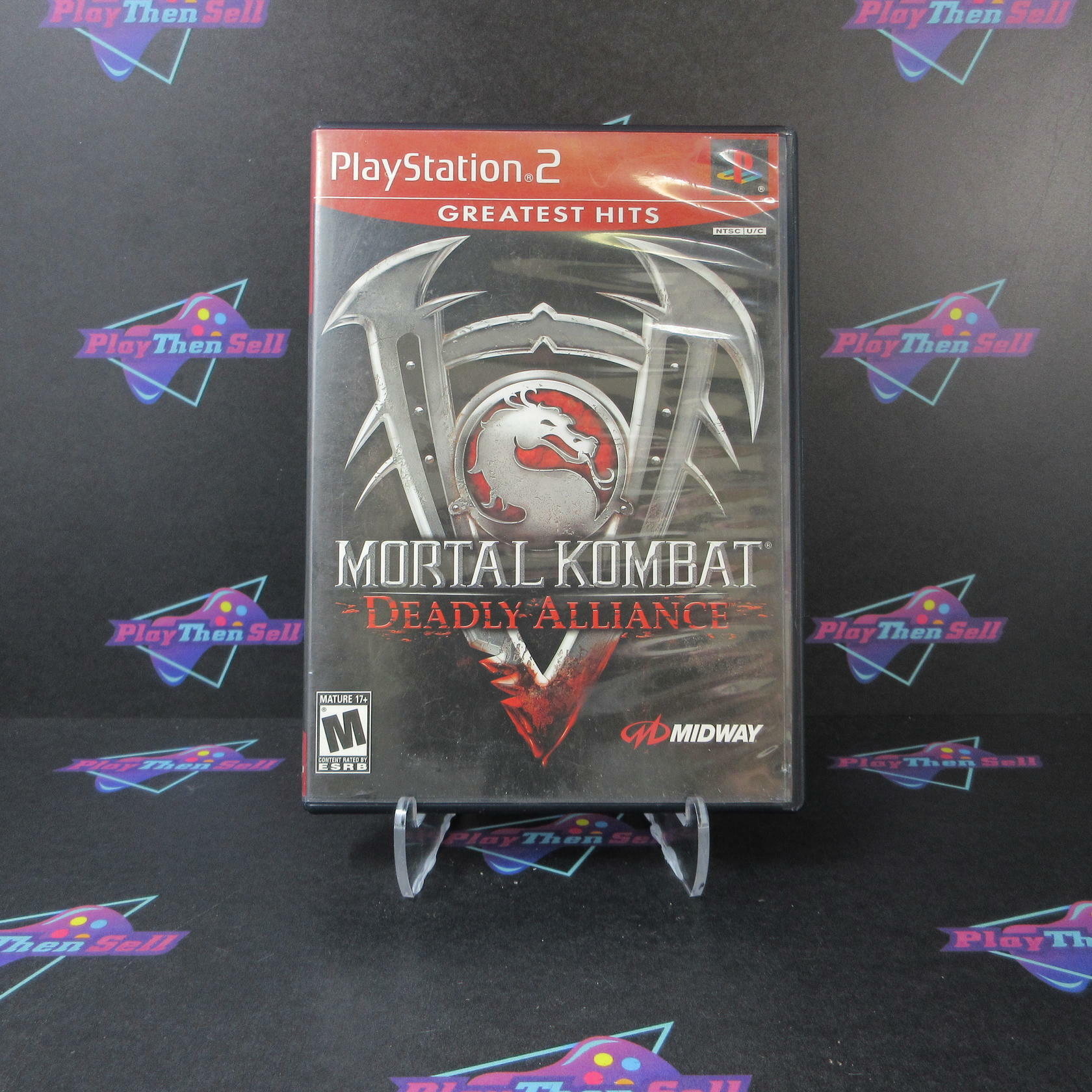 Mortal Kombat Deadly Alliance PS2 GH + Reg Card Complete - Very Good
