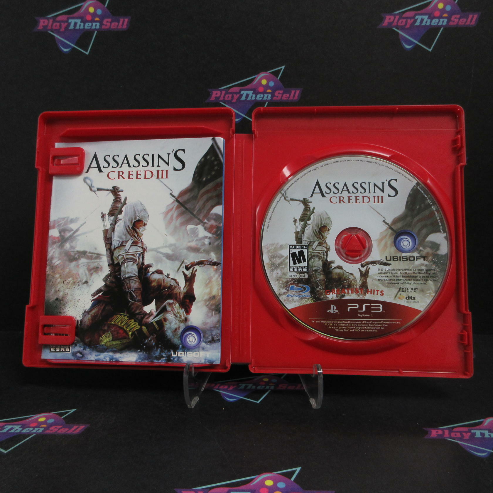 Assassin's Creed III PS3 PlayStation 3 GH Complete - Very Good