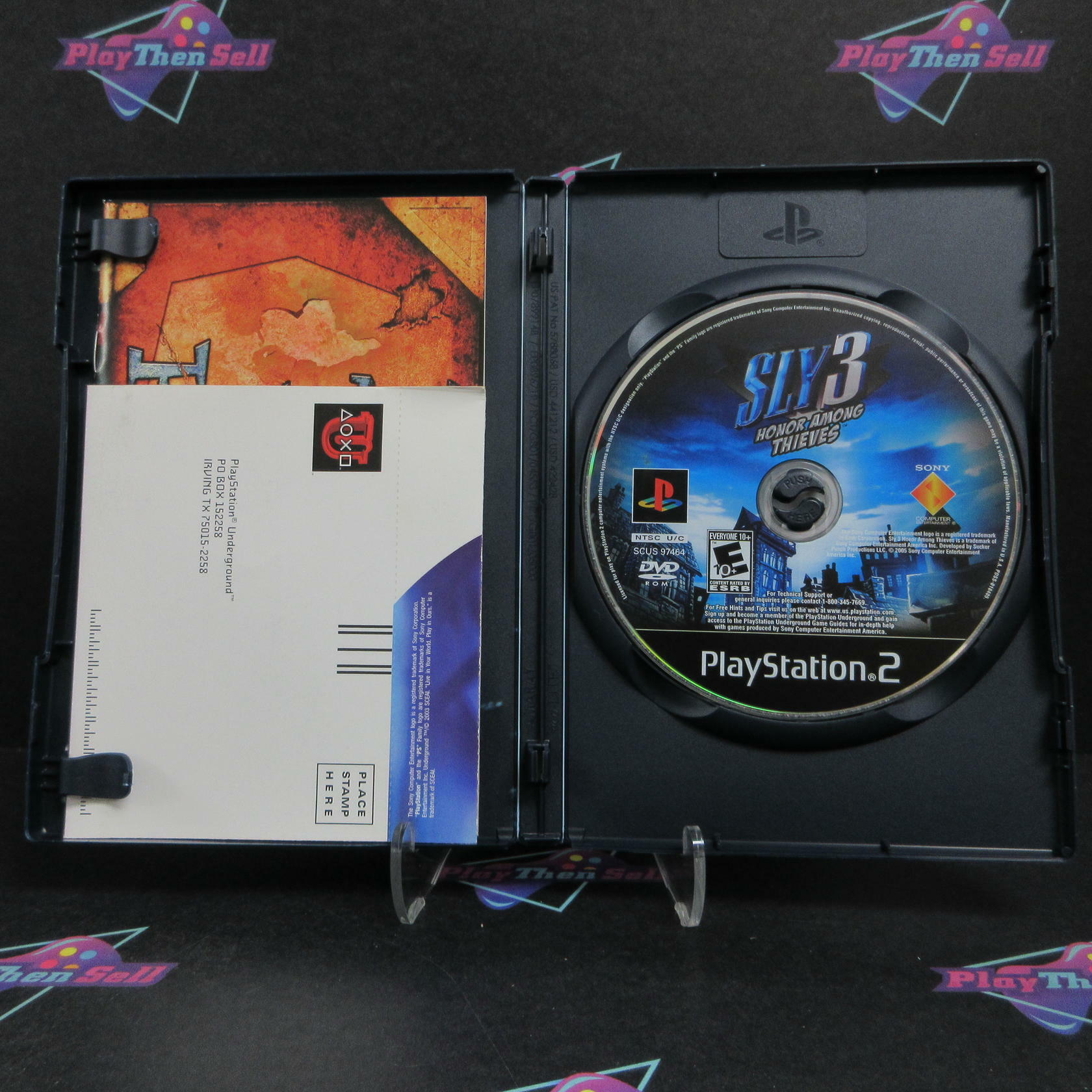 Sly 3 Honor Among Thieves PS2 PlayStation 2 + Reg Card Complete - Refurbished