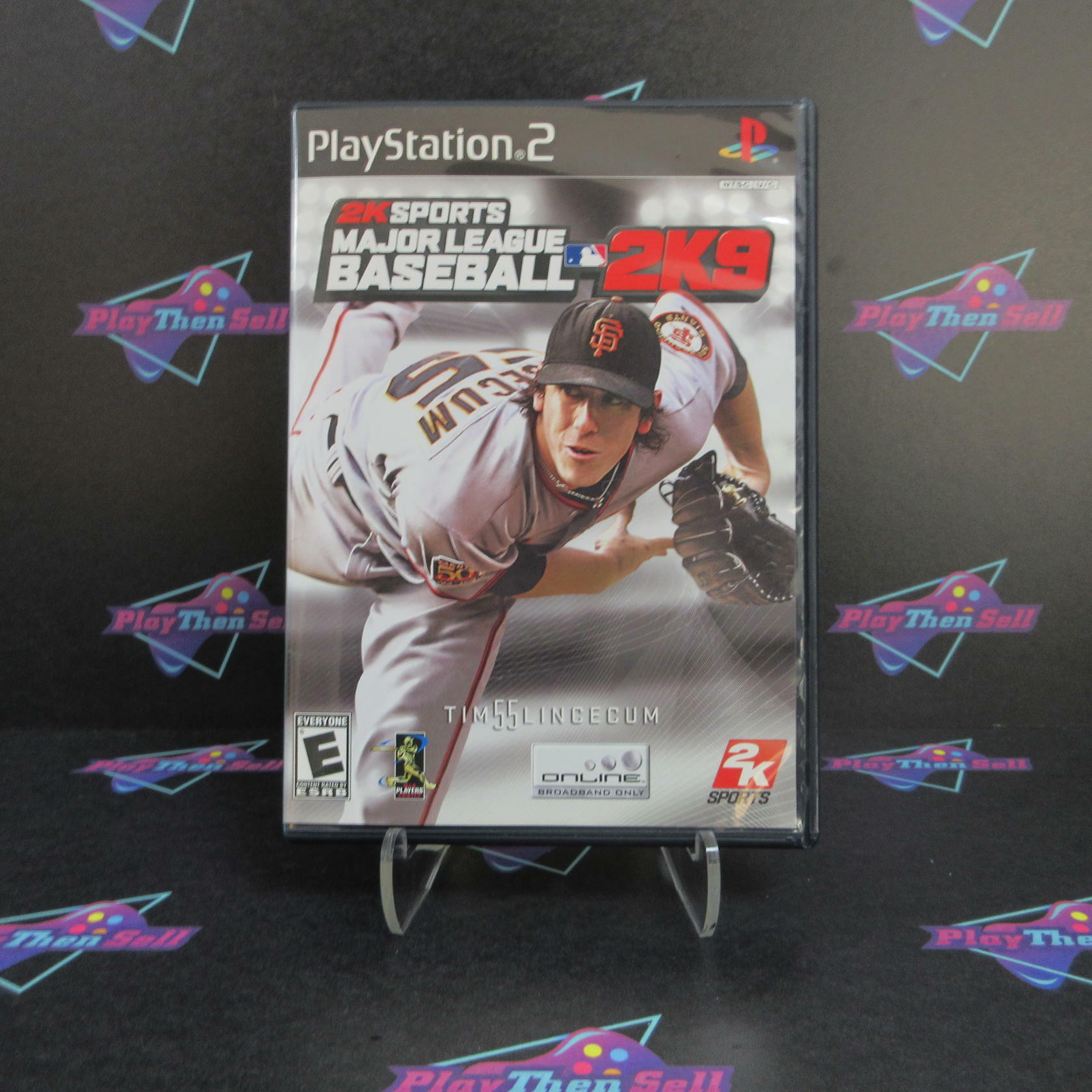 Major League Baseball 2K9 PS2 PlayStation 2 Complete - Refurbished