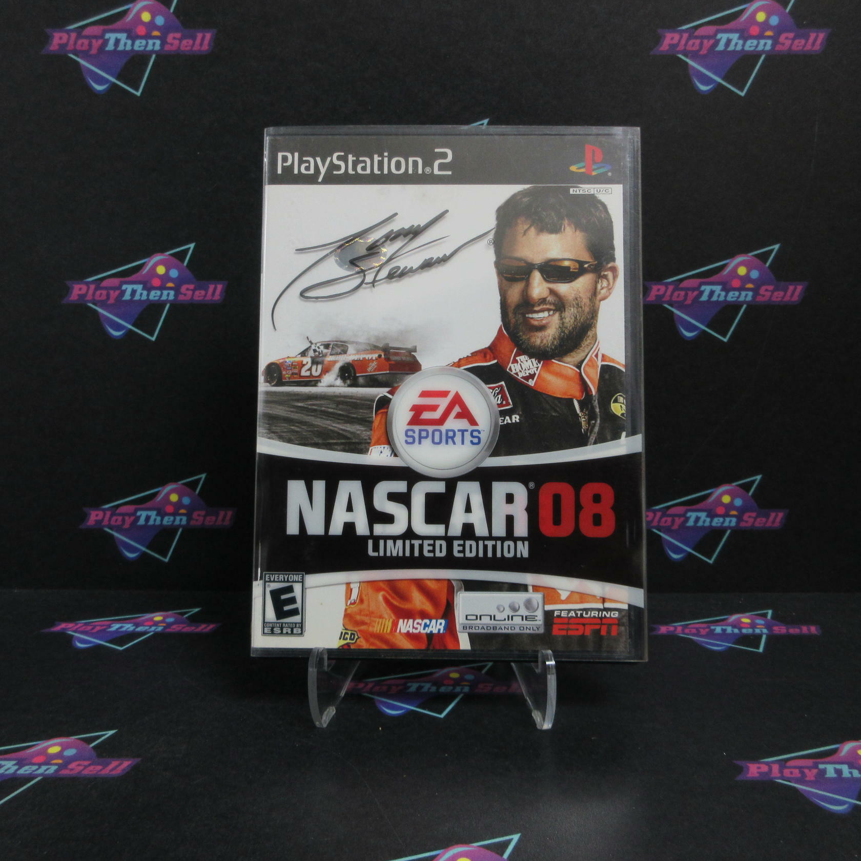 NASCAR 2008 Limited Edition PS2 PlayStation 2 + Sleeve Complete - Refurbished