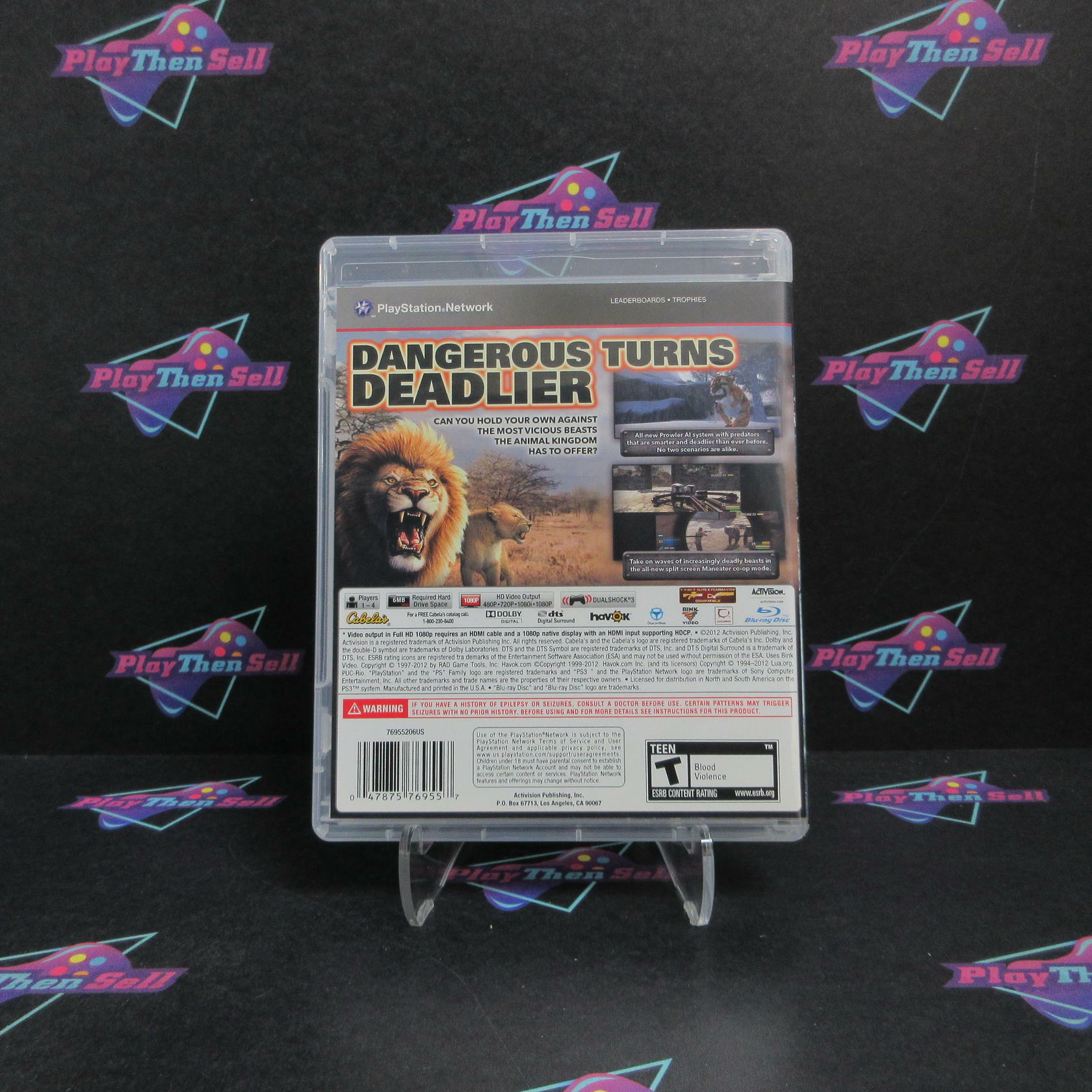 Cabela's Dangerous Hunts 2013 PS3 PlayStation 3 Complete - Refurbished