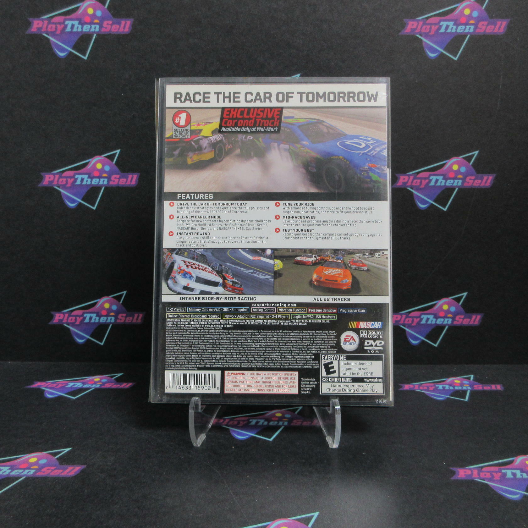 NASCAR 2008 Limited Edition PS2 PlayStation 2 + Sleeve Complete - Refurbished