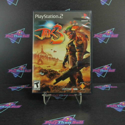 Jak 3 PS2 PlayStation 2 + Reg Card Complete - Refurbished