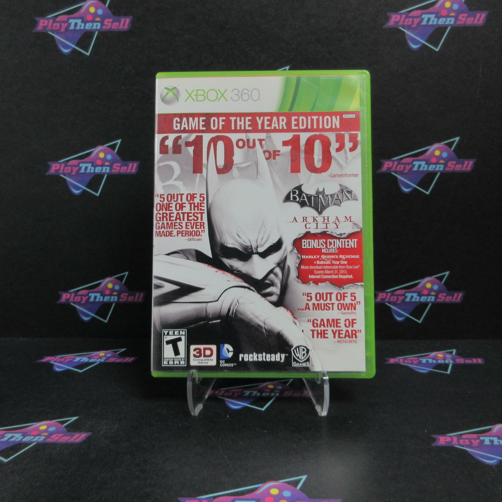 Batman Arkham City GOTY Xbox 360 Complete - Very Good