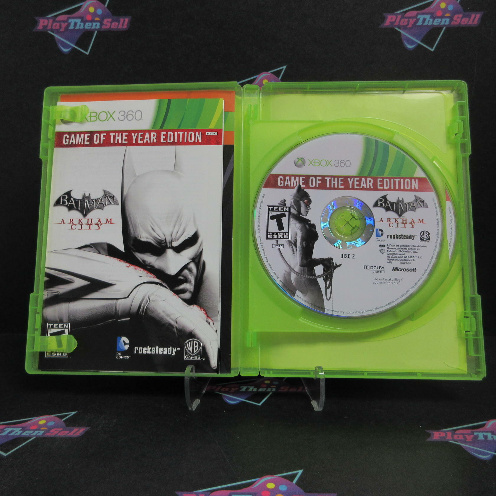 Batman Arkham City GOTY Xbox 360 Complete - Very Good