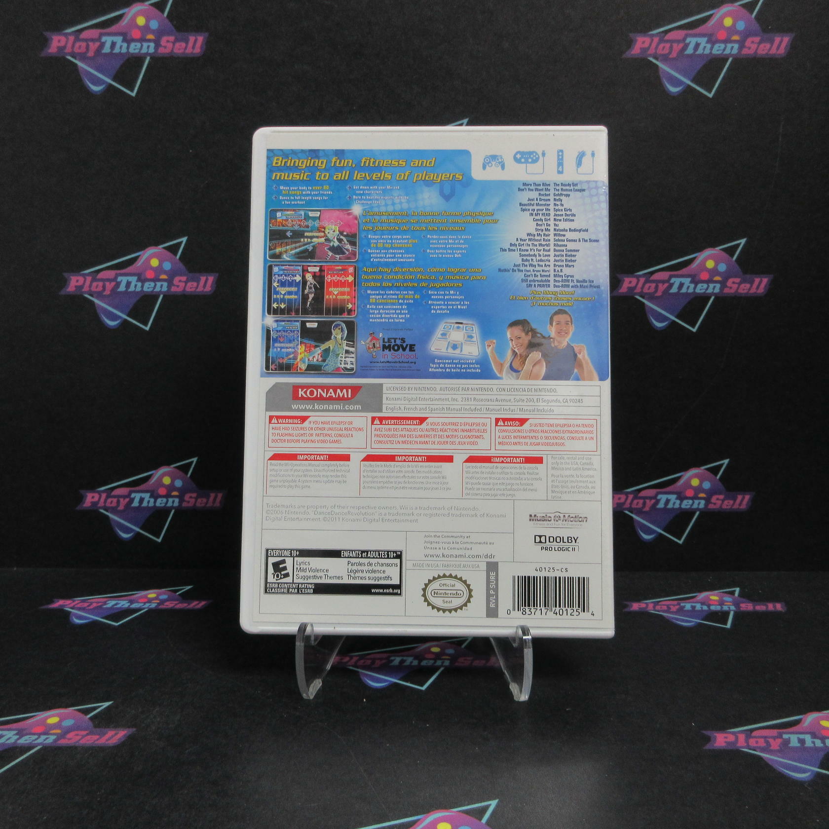 Dance Dance Revolution II Nintendo Wii Complete - Refurbished