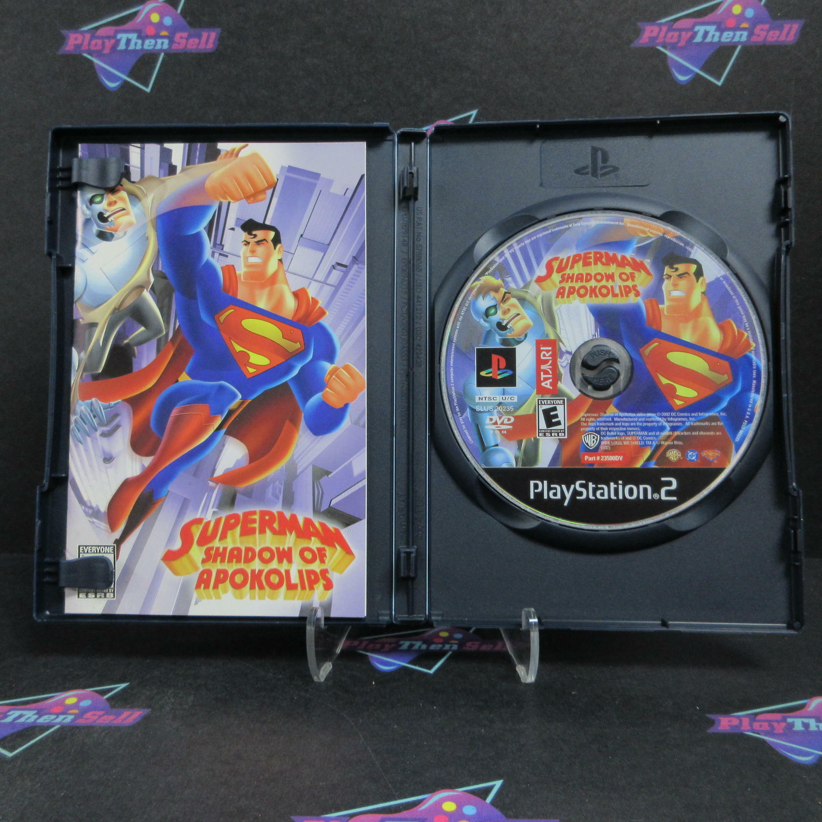 Superman Shadow of Apokolips PS2 PlayStation 2 Complete - Refurbished