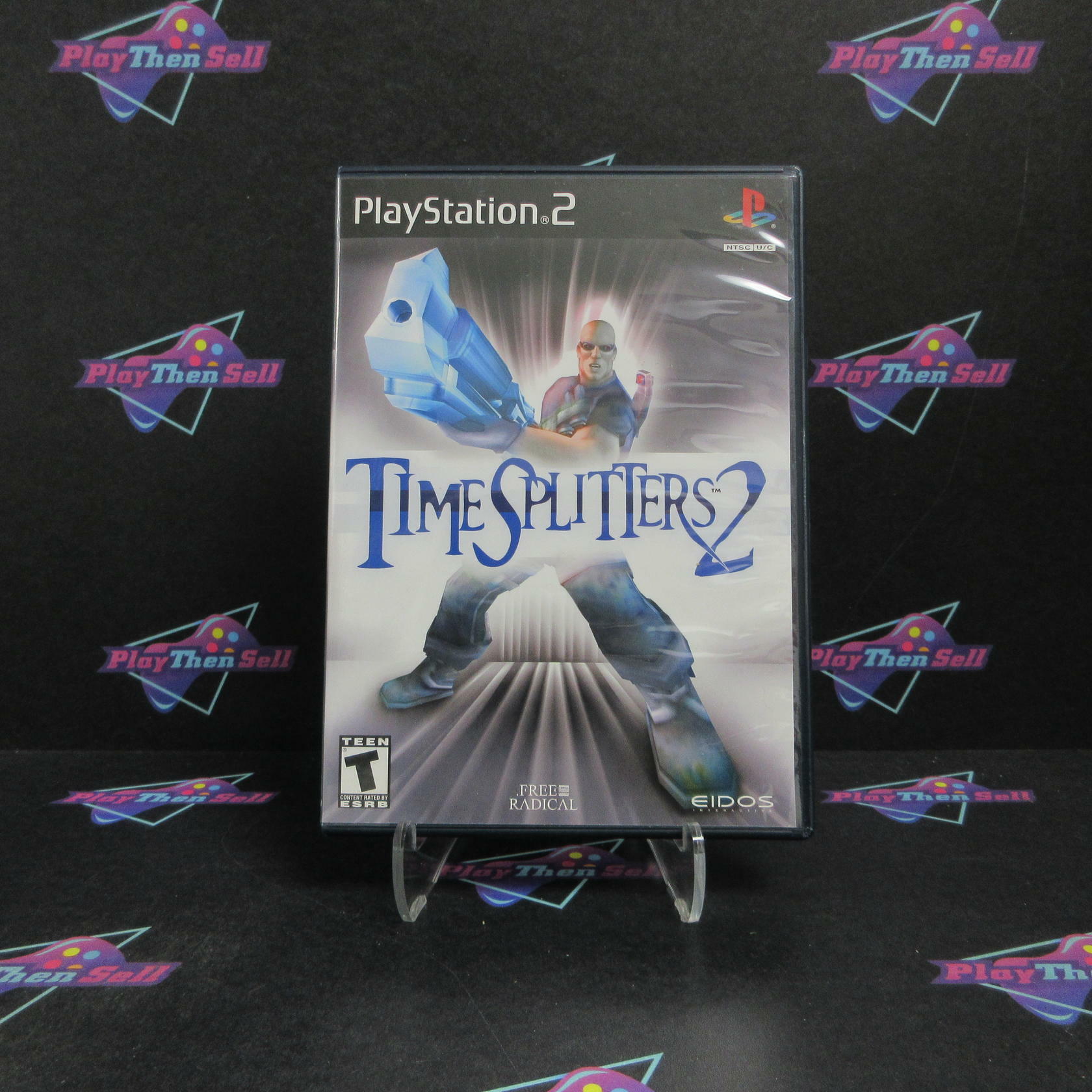 Time Splitters 2 PS2 PlayStation 2 + Reg Card Complete - Refurbished