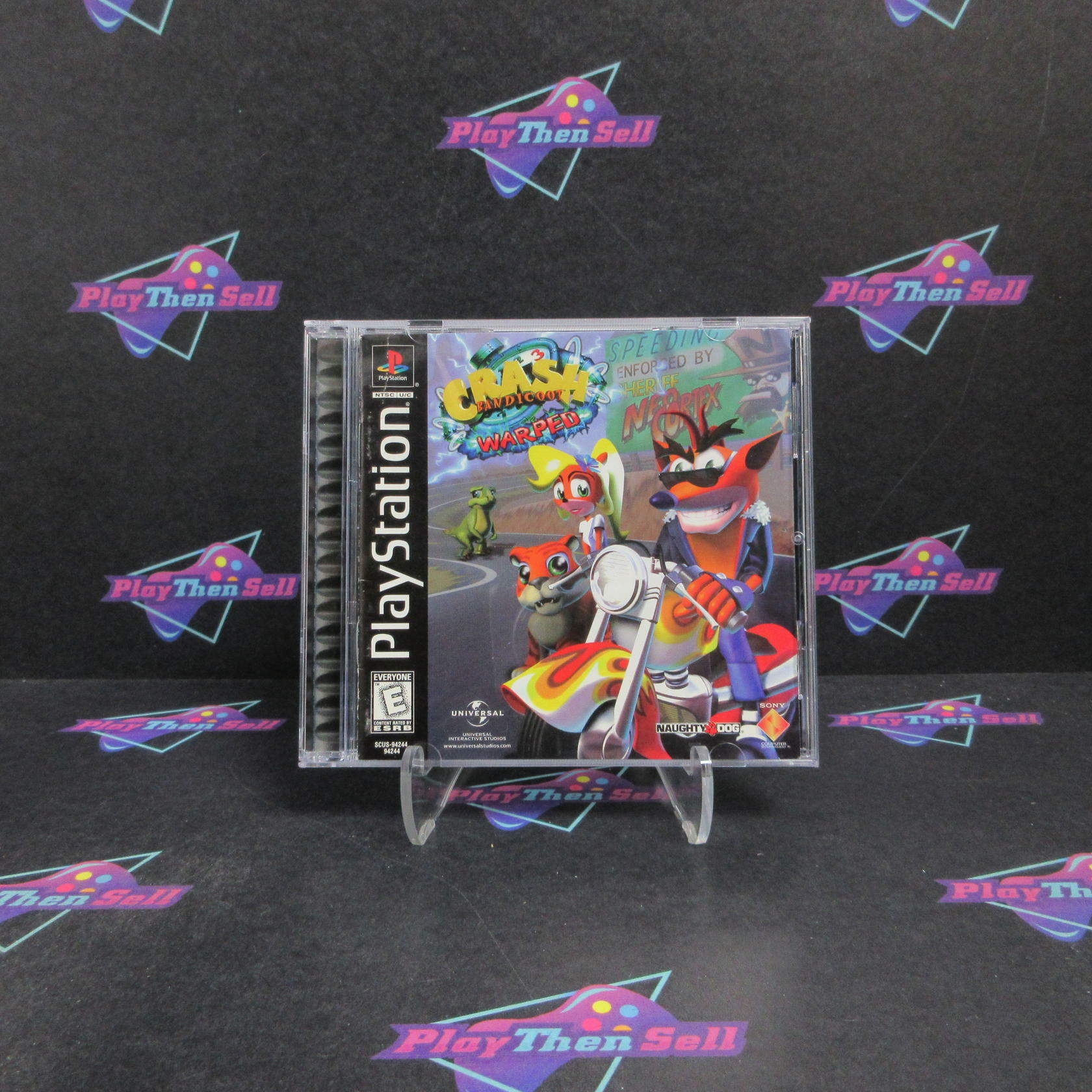 Crash Bandicoot 3 Warped PS1 PlayStation 1 Complete - Very Good