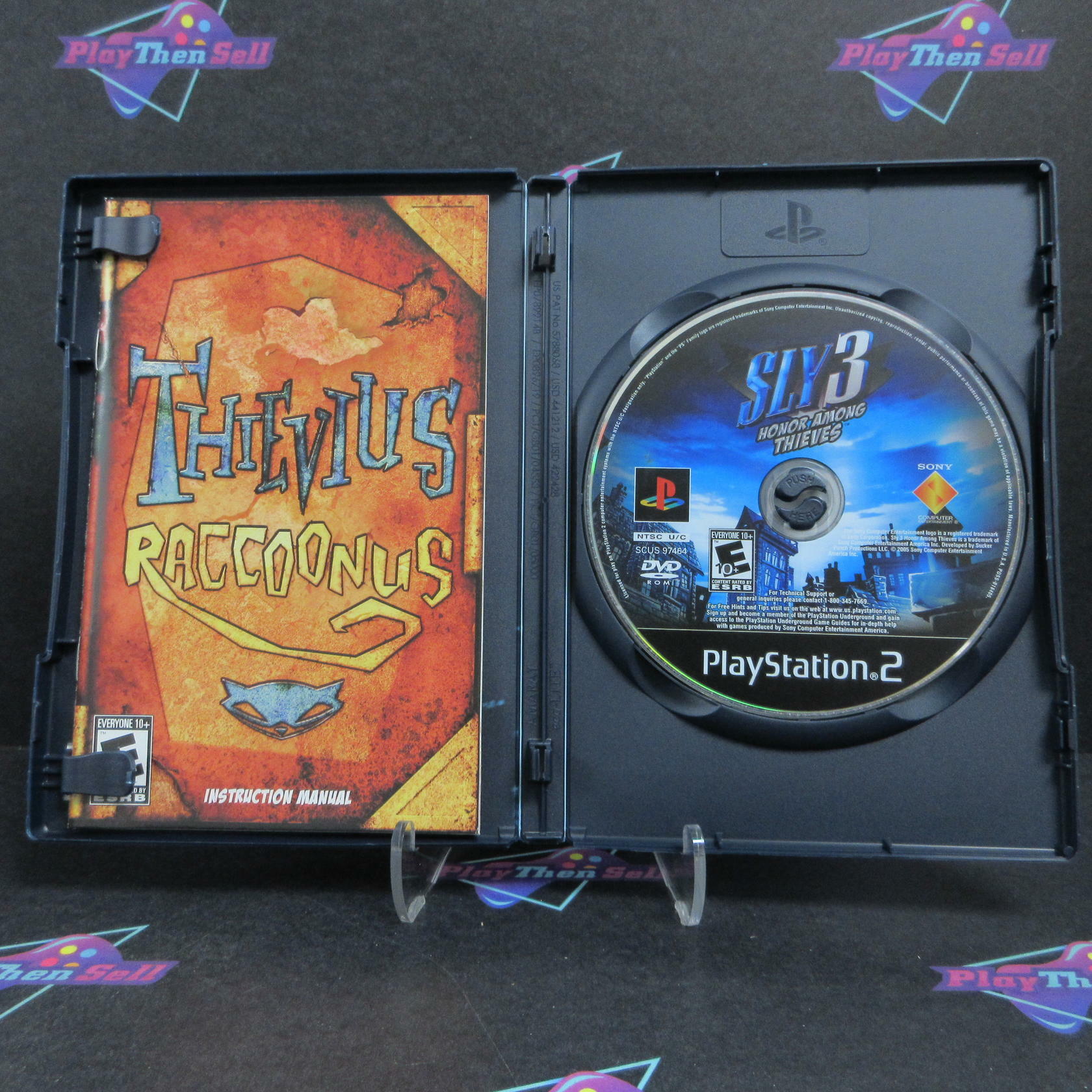 Sly 3 Honor Among Thieves PS2 PlayStation 2 + Reg Card Complete - Refurbished