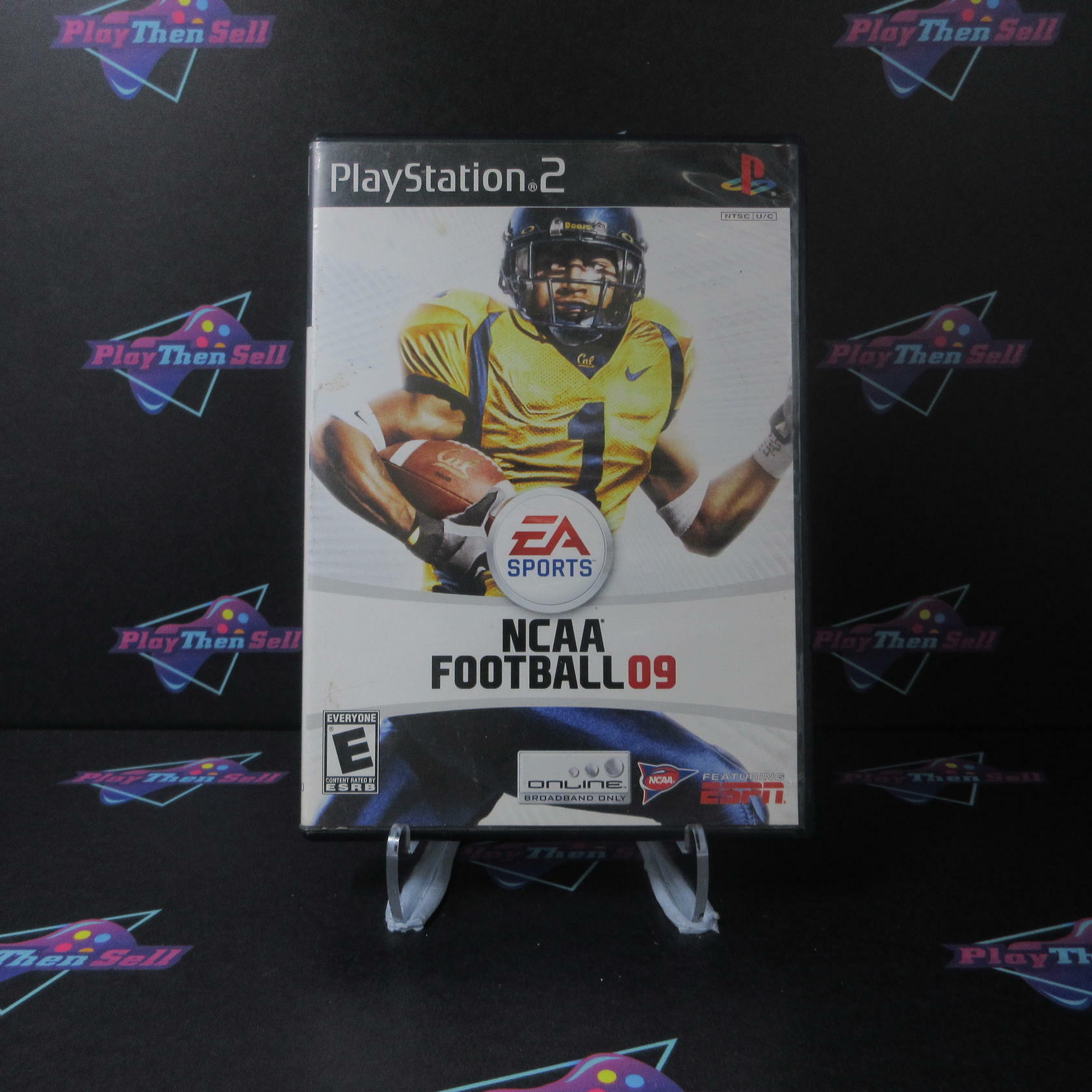 NCAA Football 09  PS2 PlayStation 2 Complete - Very Good