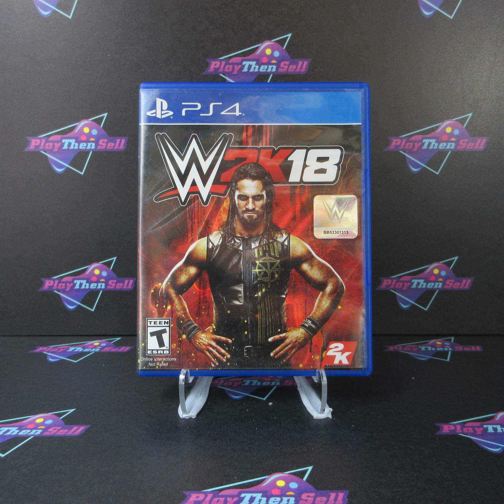 WWE 2K18 PS4 PlayStation 4 Complete - Very Good