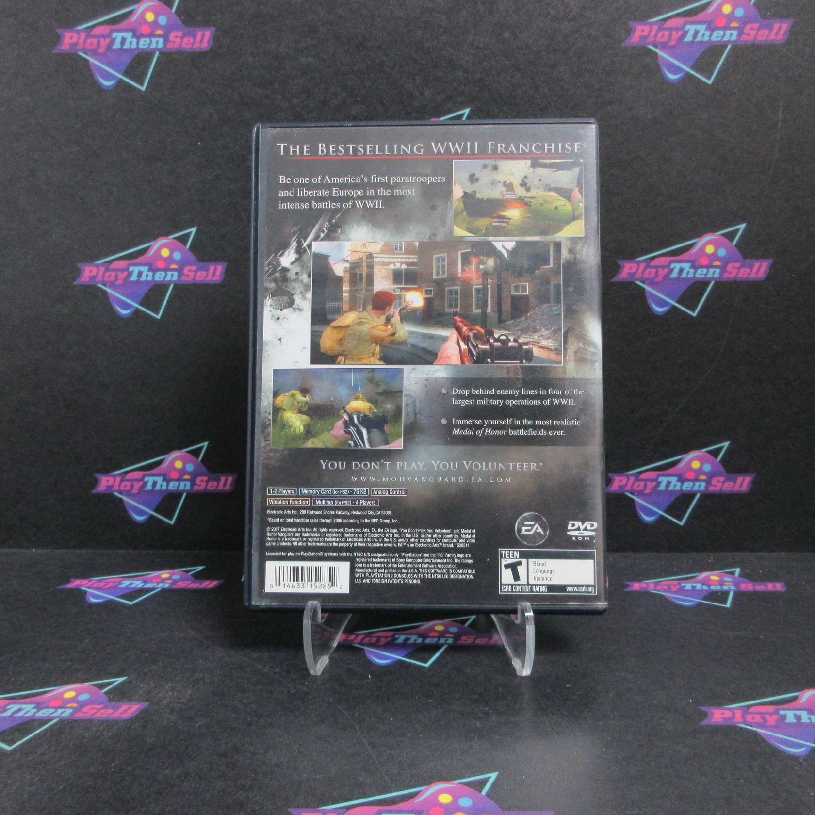 Medal of Honor Vanguard PS2 PlayStation 2 Complete - Very Good